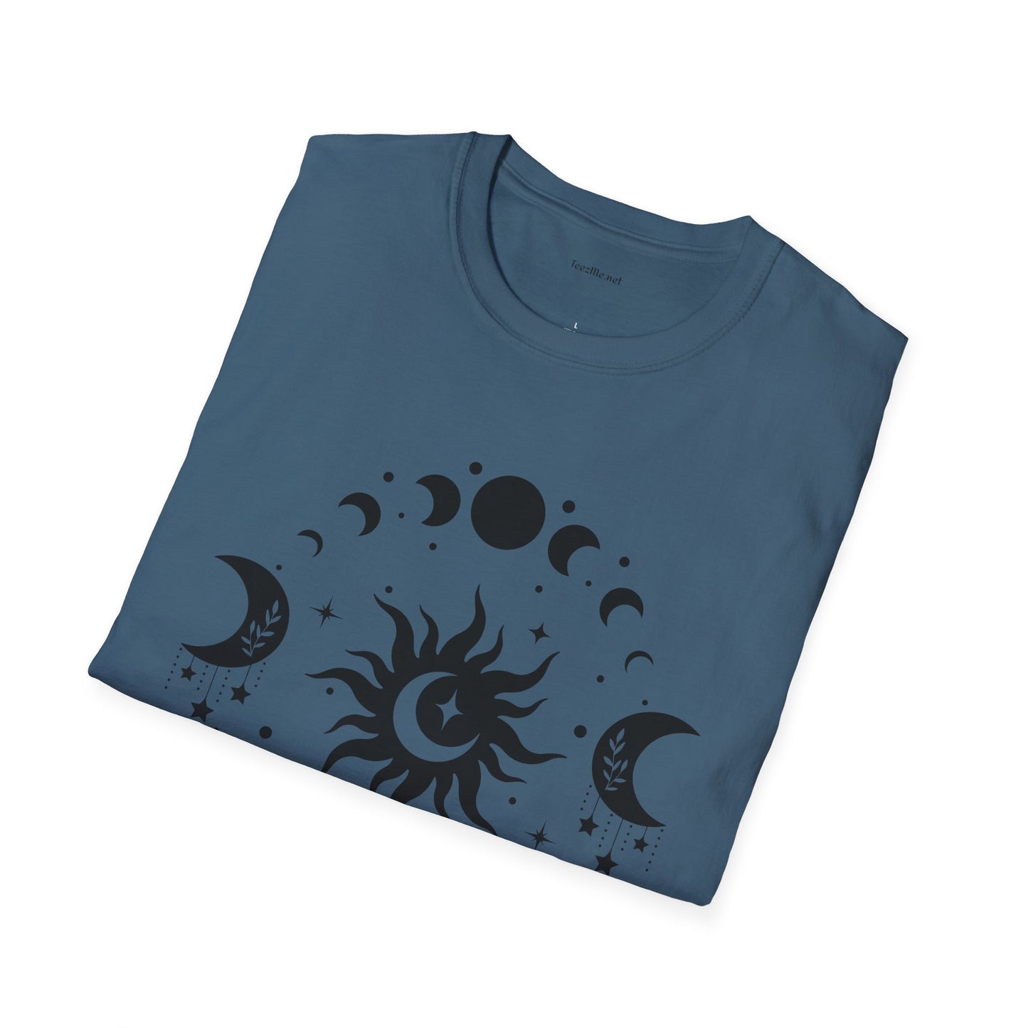 Sun and Moon  - Unisex Softstyle T-Shirt 100% Cotton Graphic