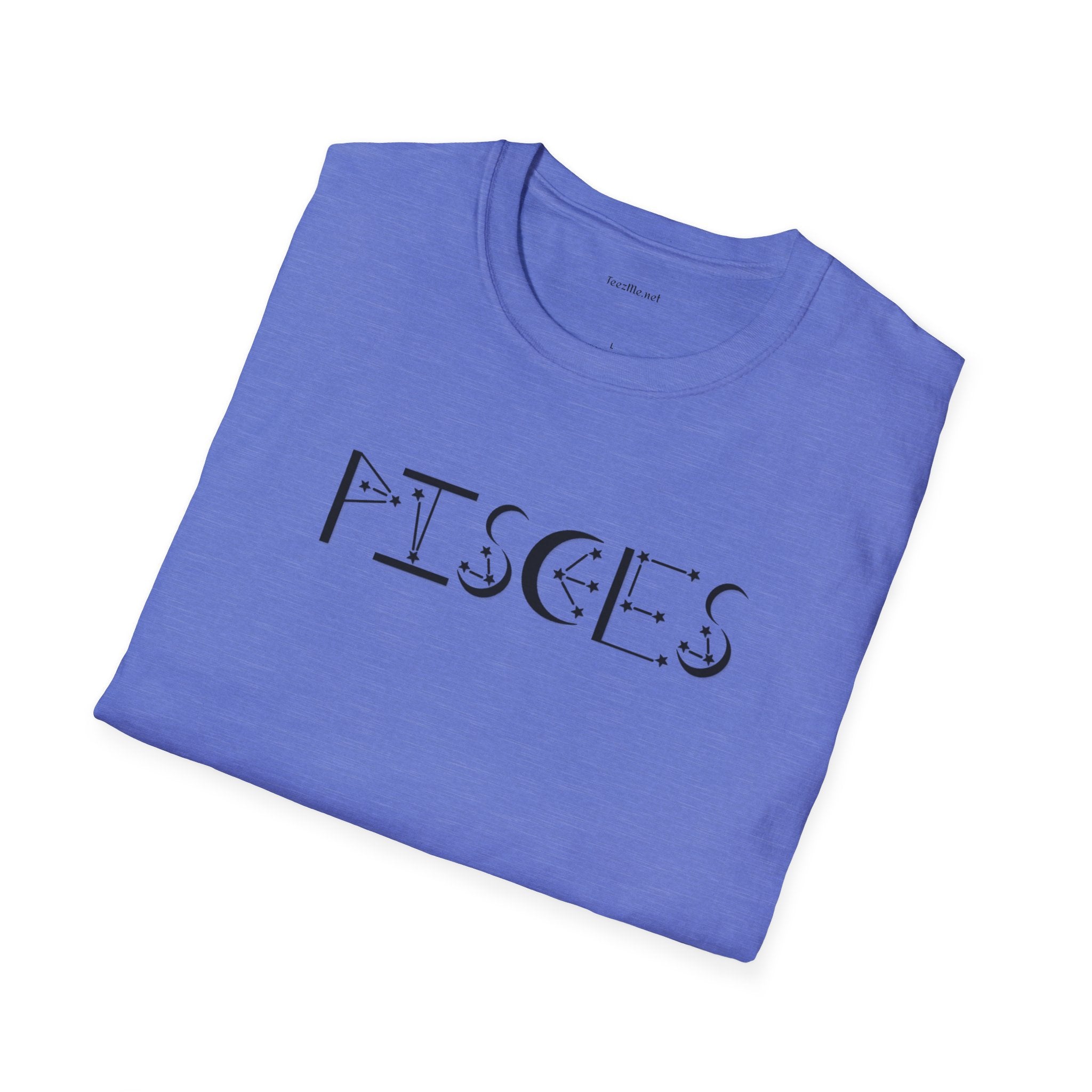 Pisces Zodiac - Unisex Softstyle T-Shirt 100% Cotton Graphic