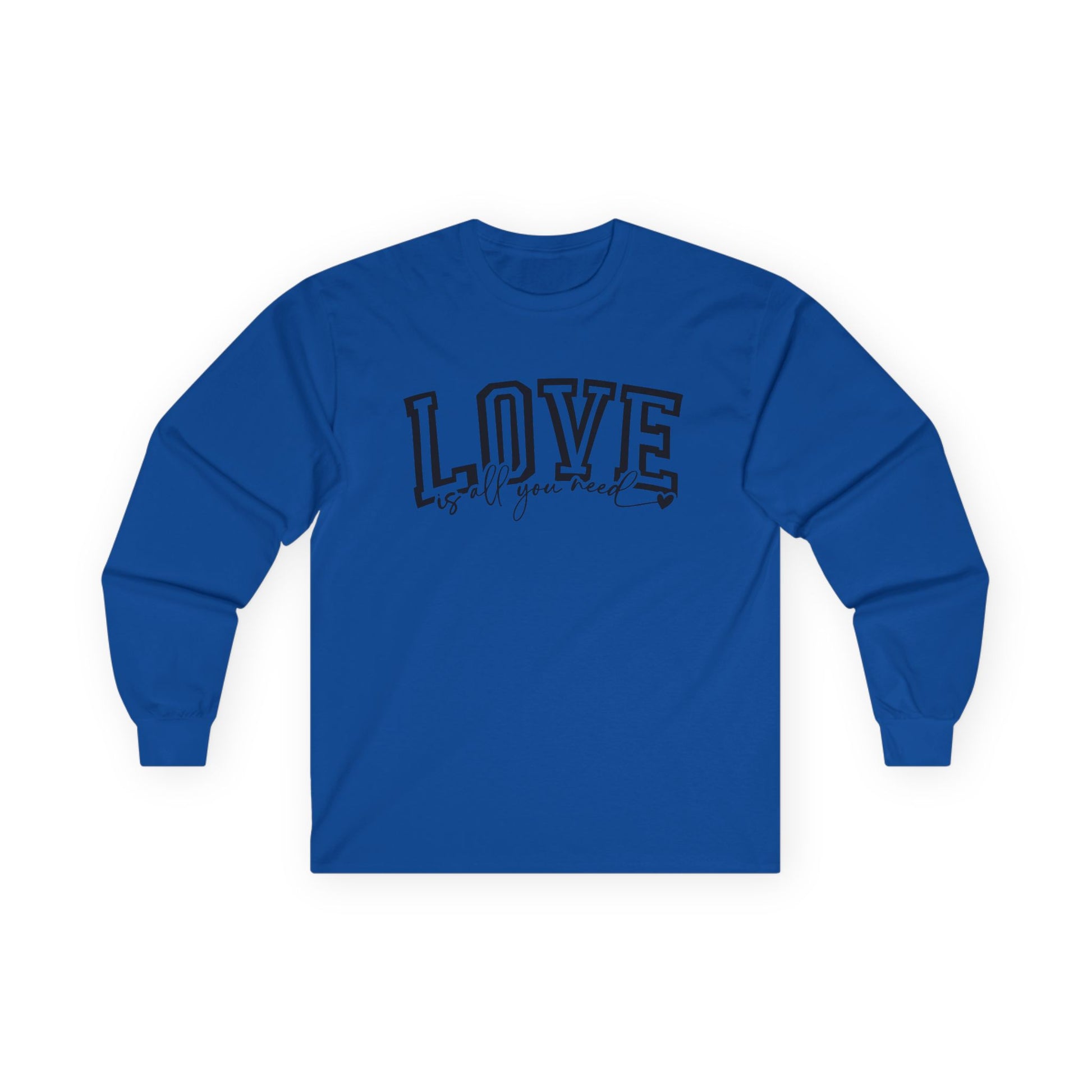 Love is All You Need Tie-dye Unisex Ultra Cotton Long Sleeve Tee