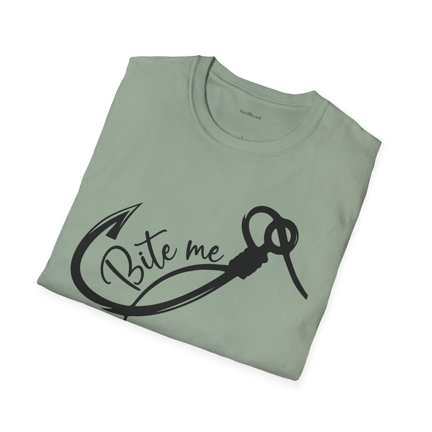 Bite Me  - Unisex Softstyle T-Shirt 100% Cotton Graphic