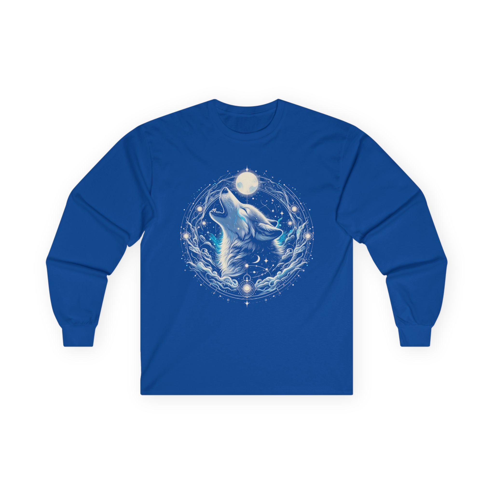 Wolf Moon3 Unisex Ultra Cotton Long Sleeve Tee