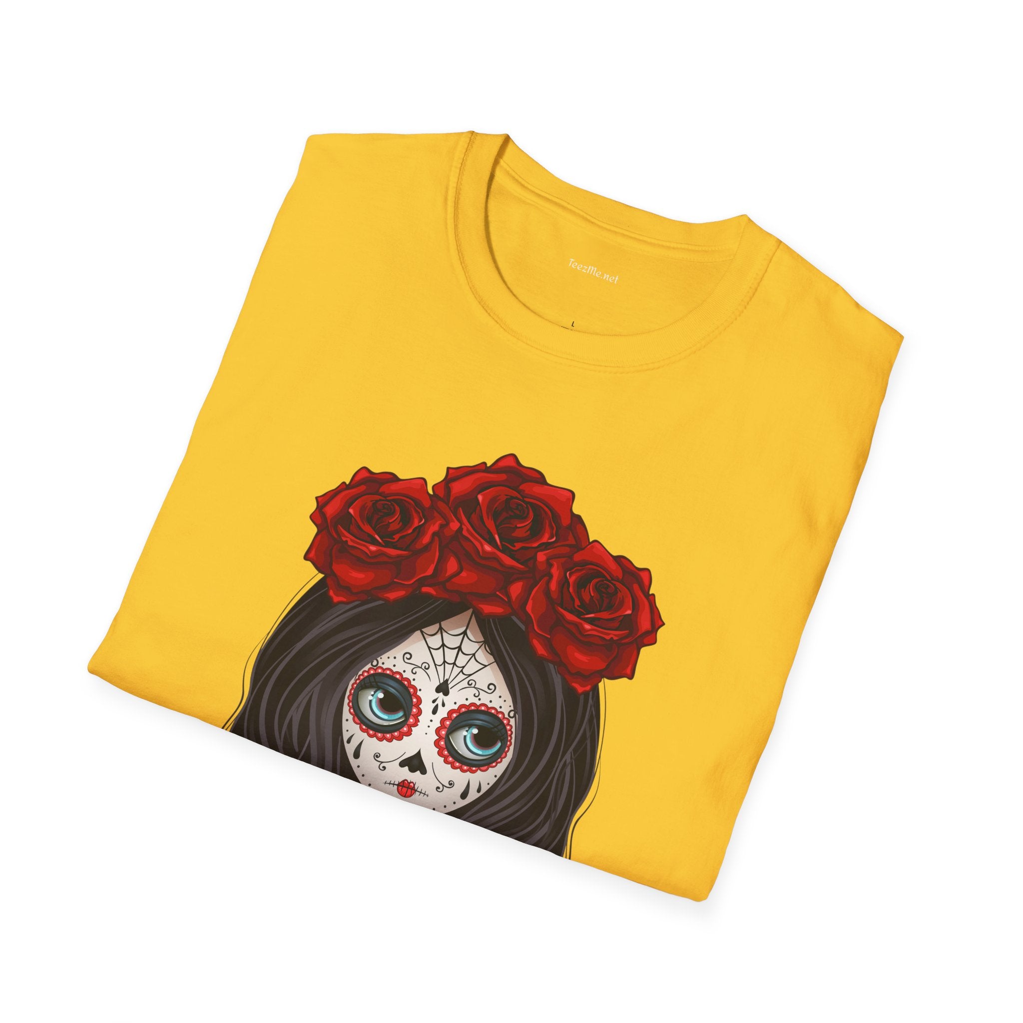 Zombie Girl - Unisex Softstyle T-Shirt 100% Cotton Graphic
