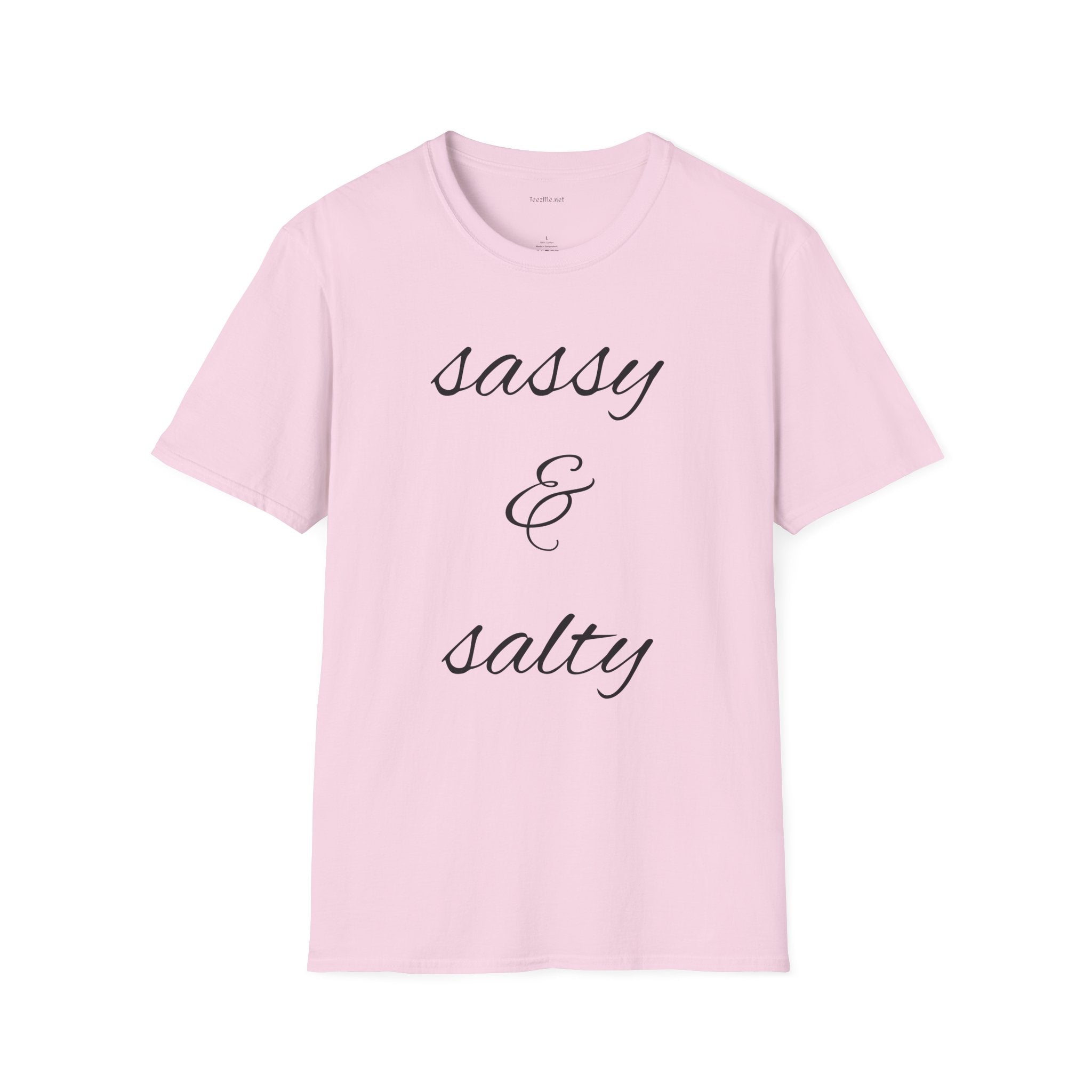 Sassy & Salty - Unisex Softstyle T-Shirt 100% Cotton Graphic