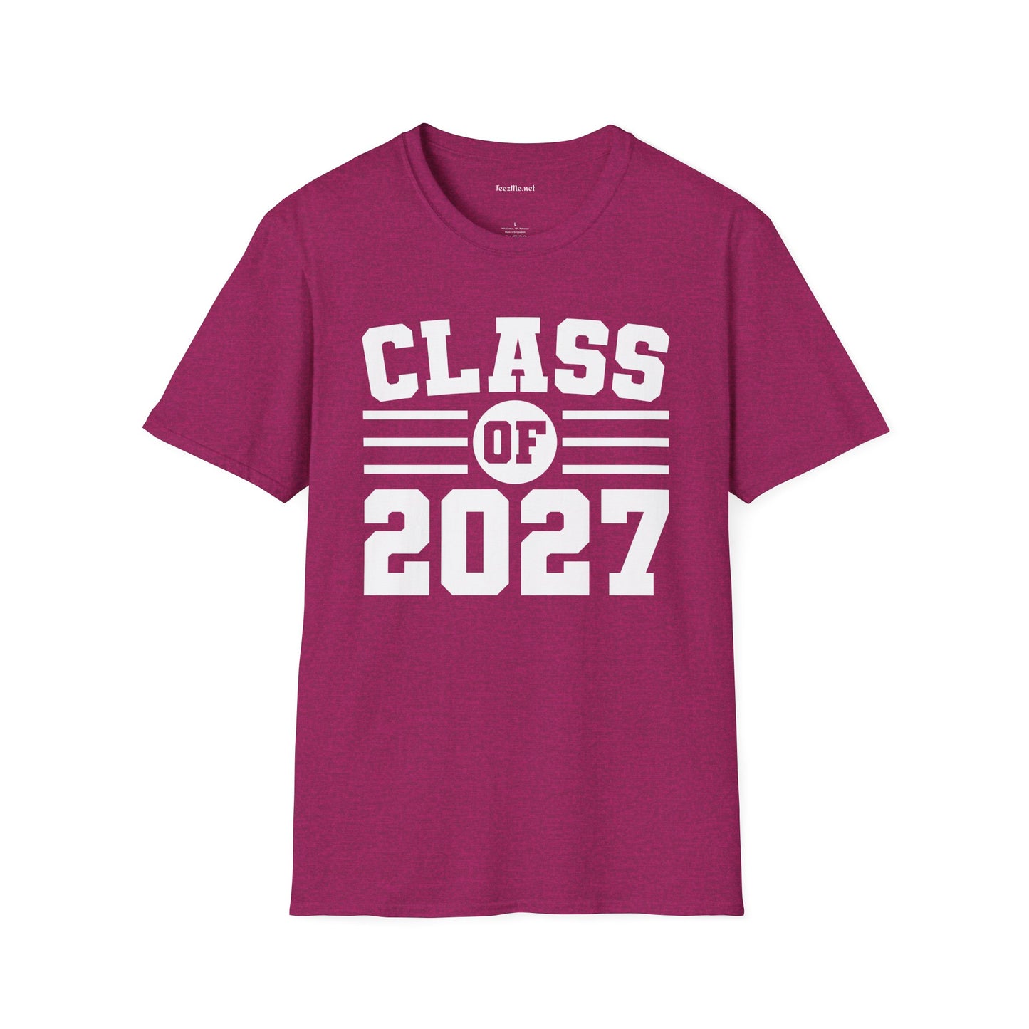 Senior Class of 2027 Unisex Softstyle T-Shirt 100% Cotton Graphic