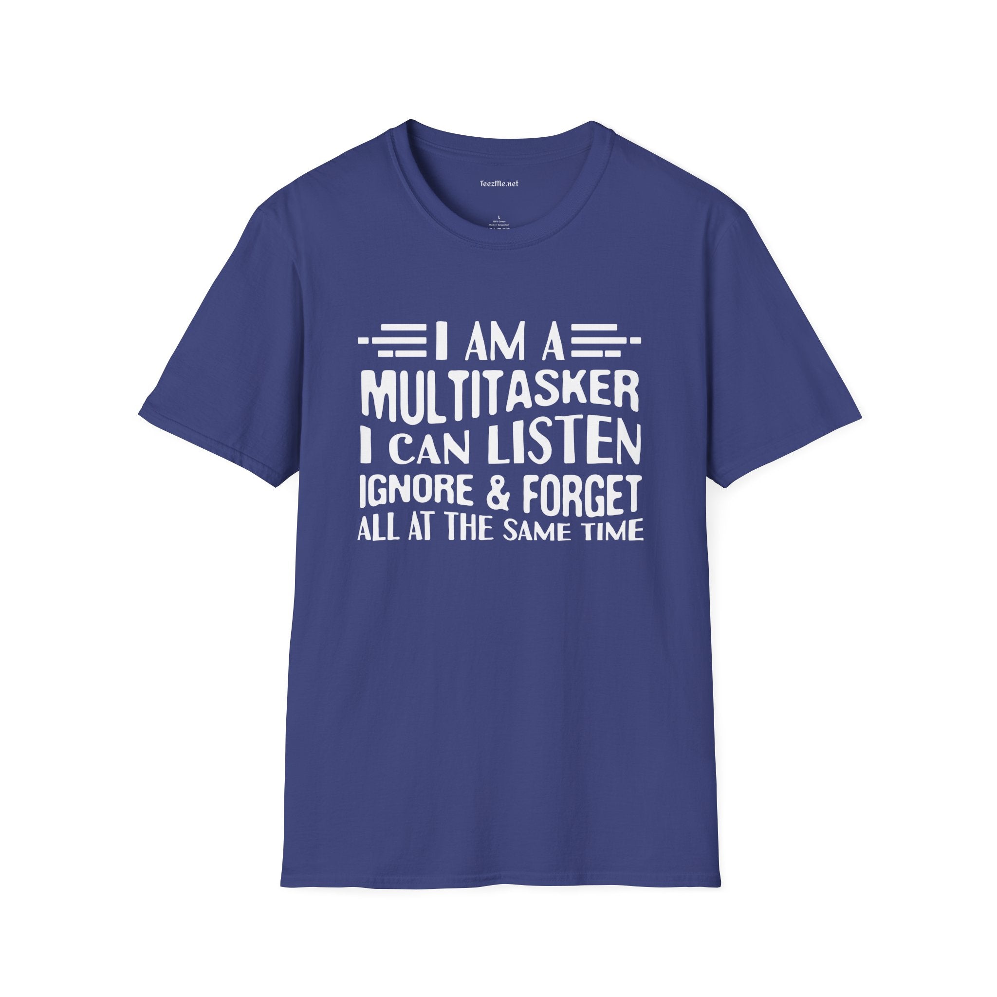 MultiTasker Unisex SoftStyle T-Shirt 100% Cotton