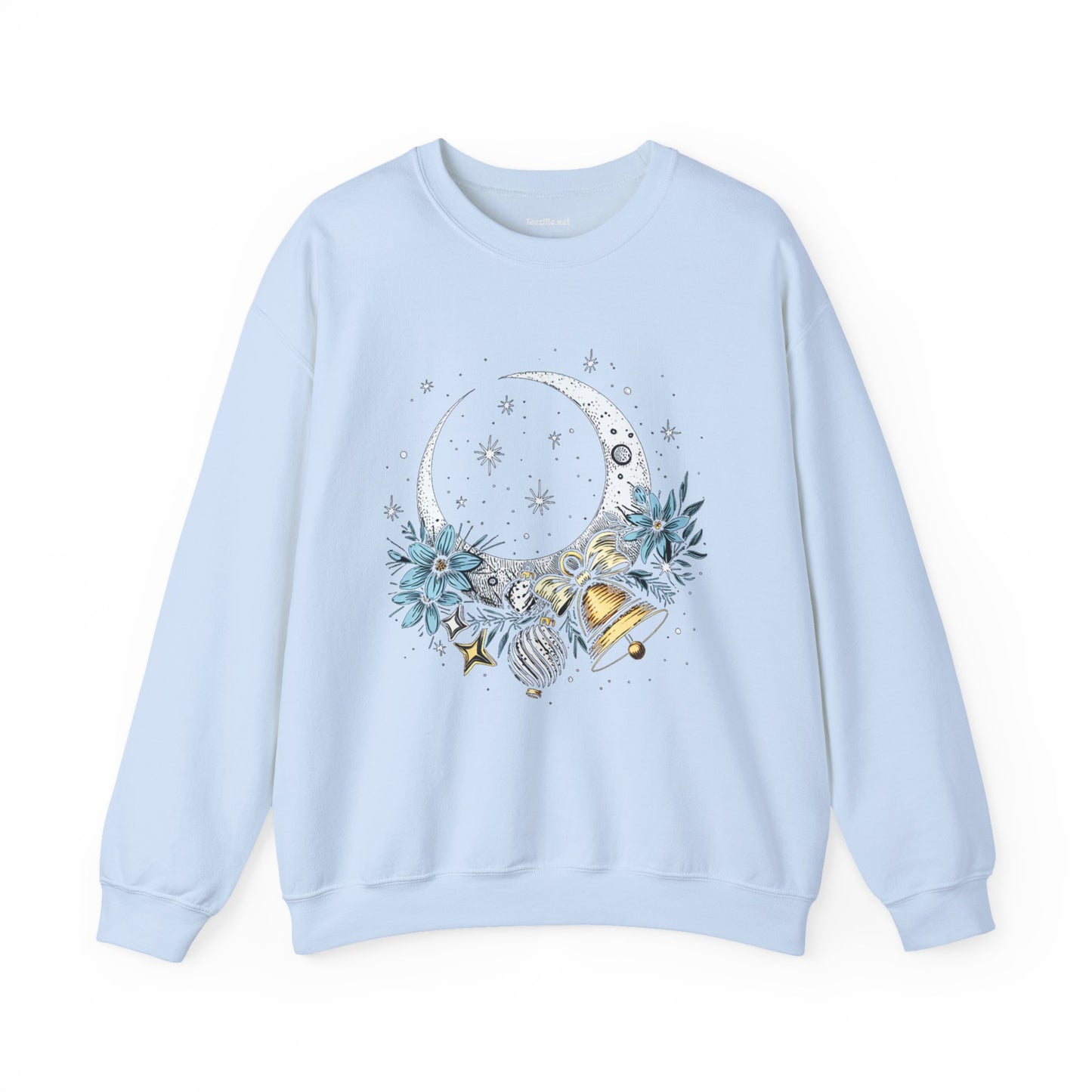 Moon with Ornaments 04 Unisex Heavy Blend™ Crewneck Sweatshirt