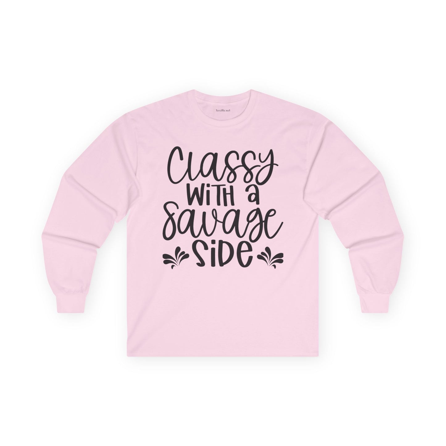 Classy with a Savage Side Unisex Ultra Cotton Long Sleeve Tee