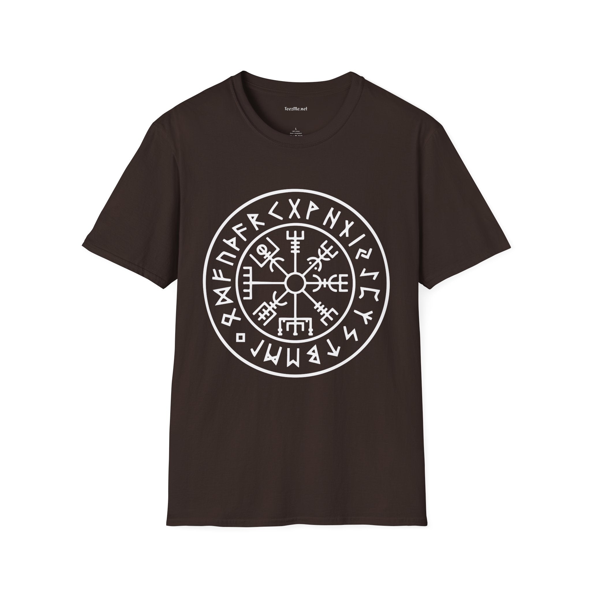 Viking Compass 01  Unisex Softstyle T-Shirt 100% Cotton