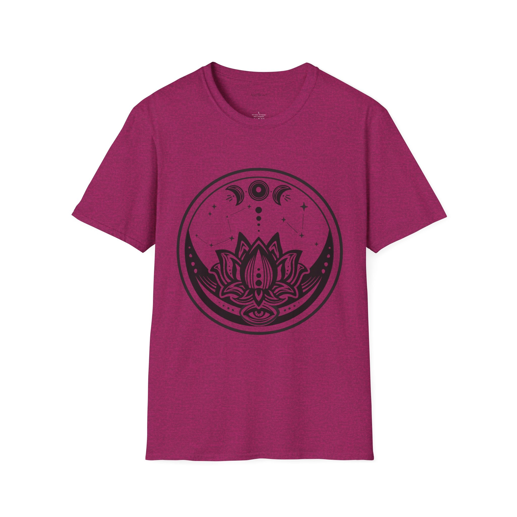 Moon Phase - Unisex Softstyle T-Shirt 100% Cotton Graphic