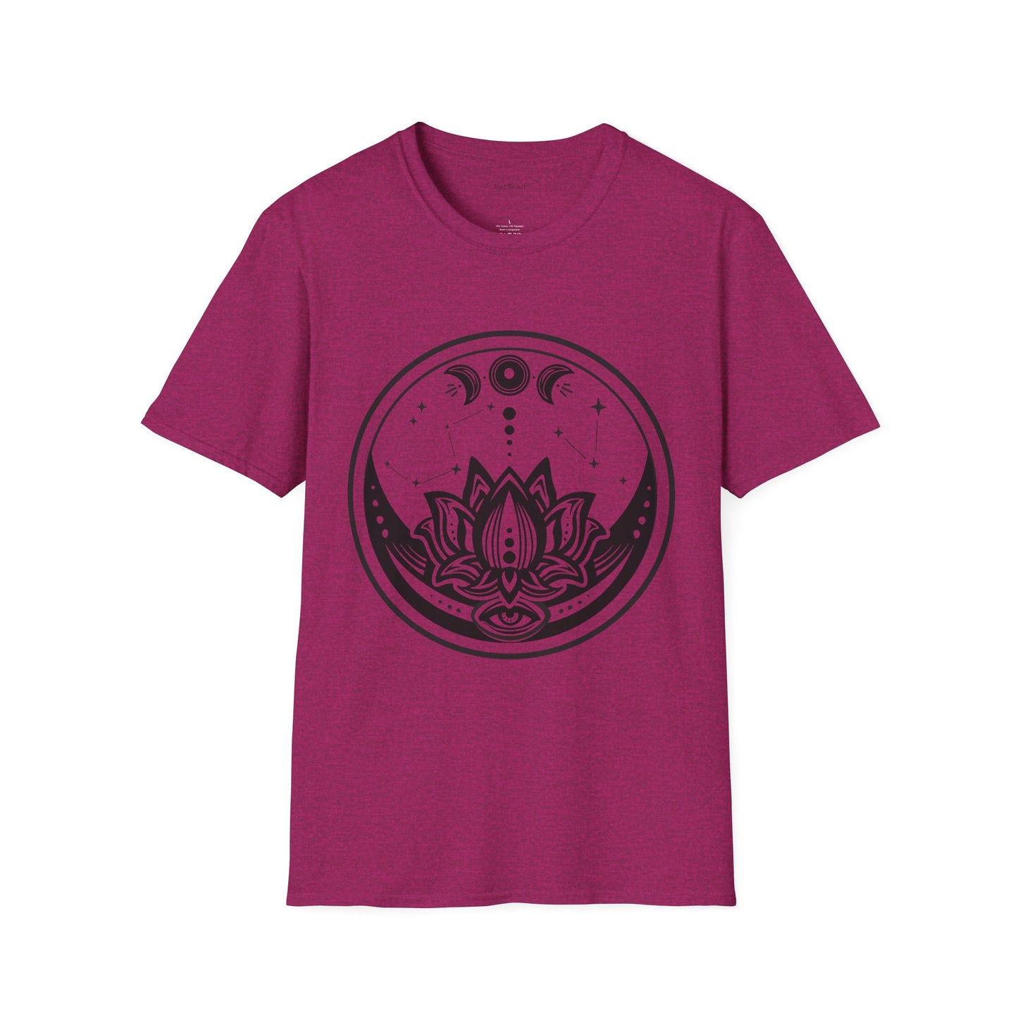 Moon Phase - Unisex Softstyle T-Shirt 100% Cotton Graphic