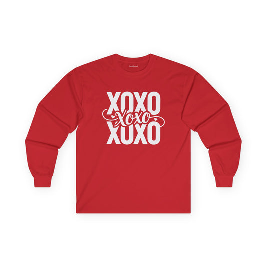 XOXO Unisex Ultra Cotton Long Sleeve Tee