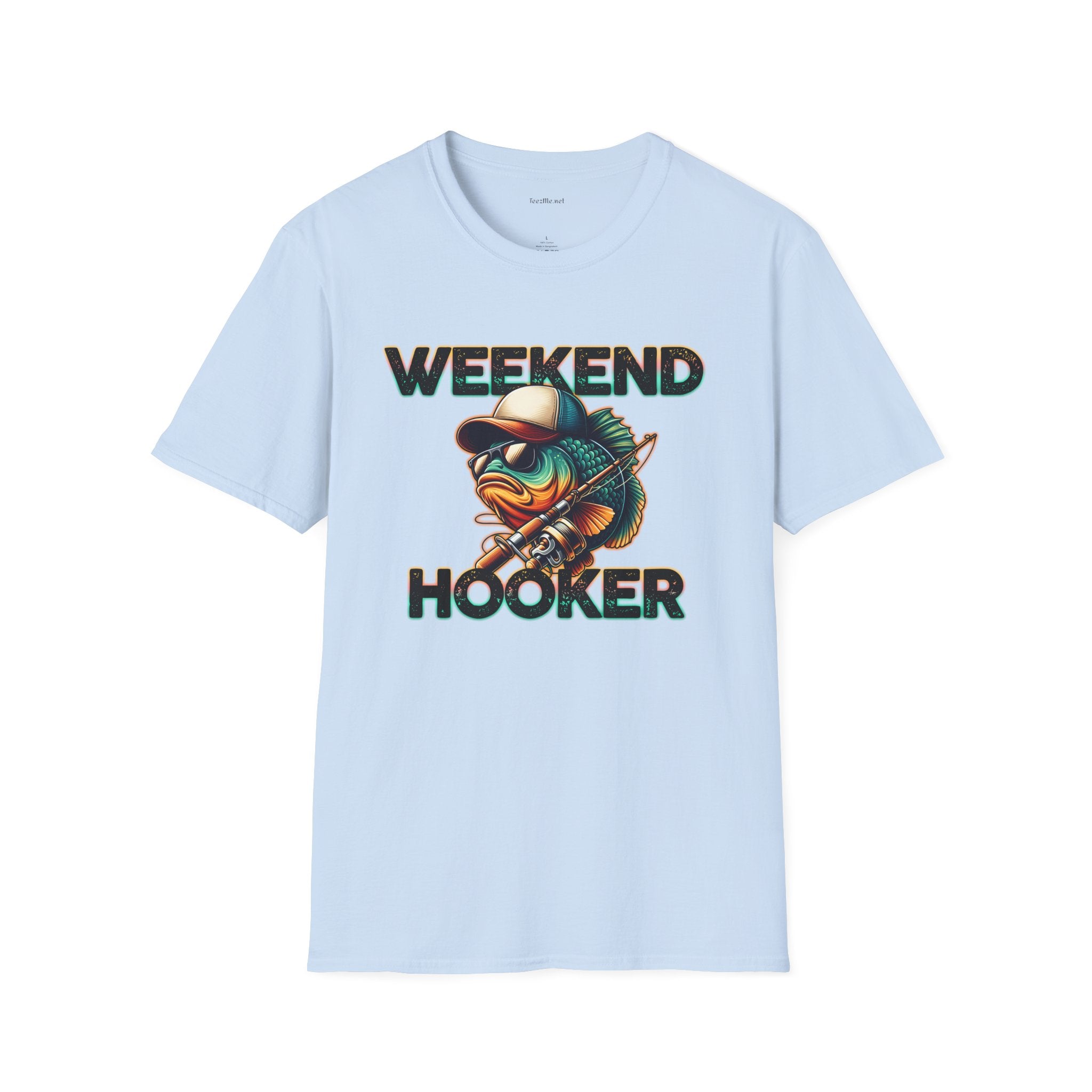 Weekend Hooker  - Unisex Softstyle T-Shirt 100% Cotton Graphic