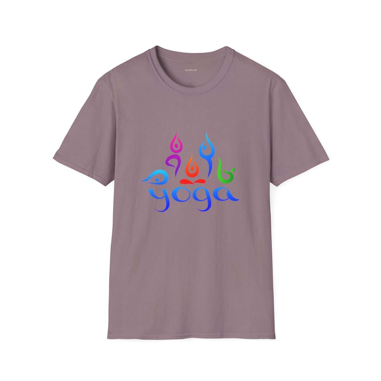 YOGA - Unisex Softstyle T-Shirt 100% Cotton Graphic