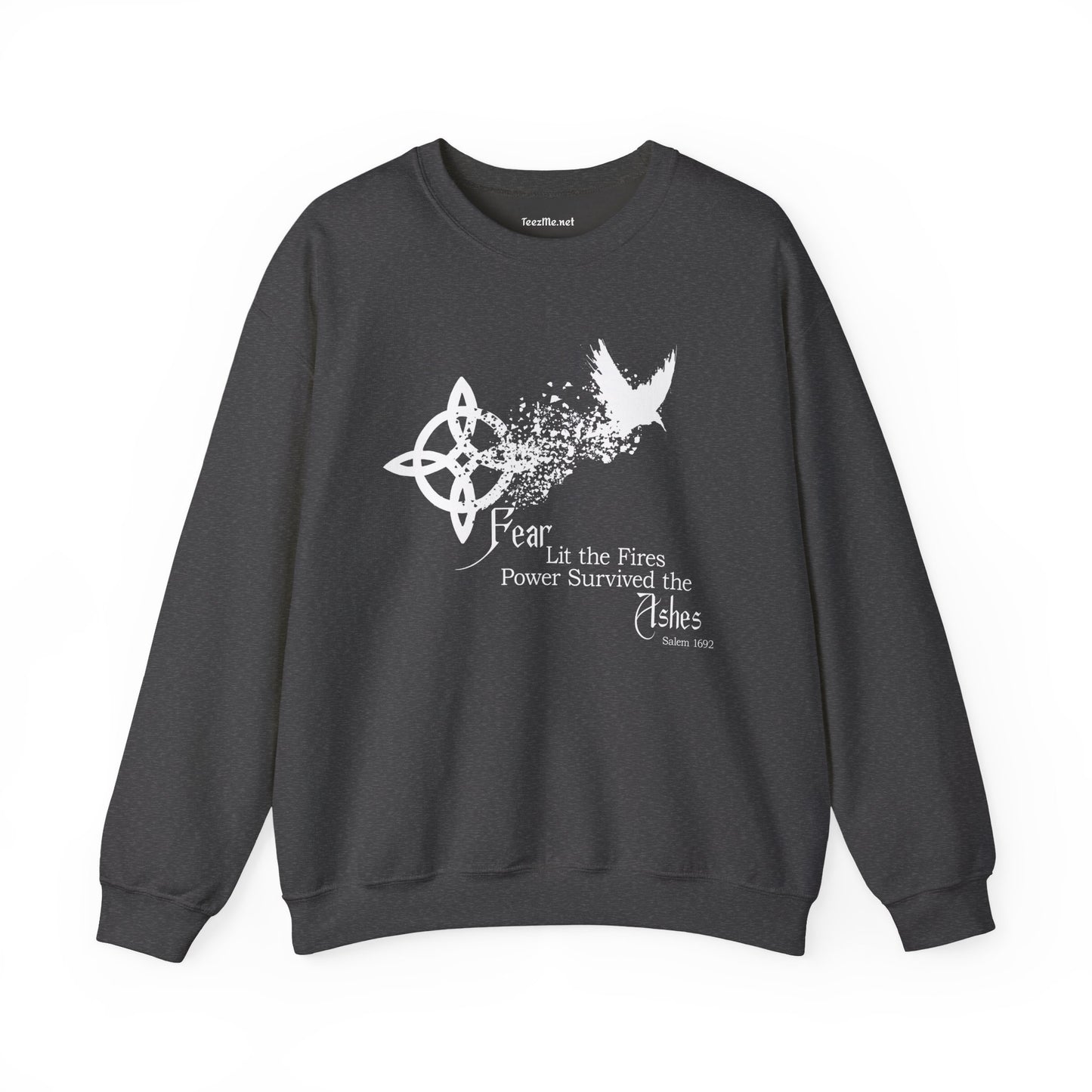 Fear Lit the Fires Unisex Heavy Blend™ Crewneck Sweatshirt Graphic