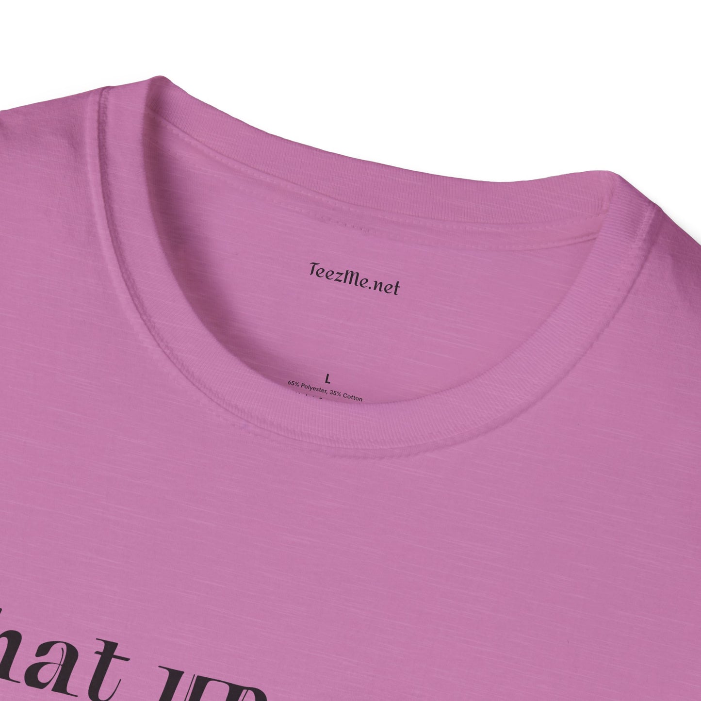 What up, ghouls - Unisex Softstyle T-Shirt 100% Cotton Graphic