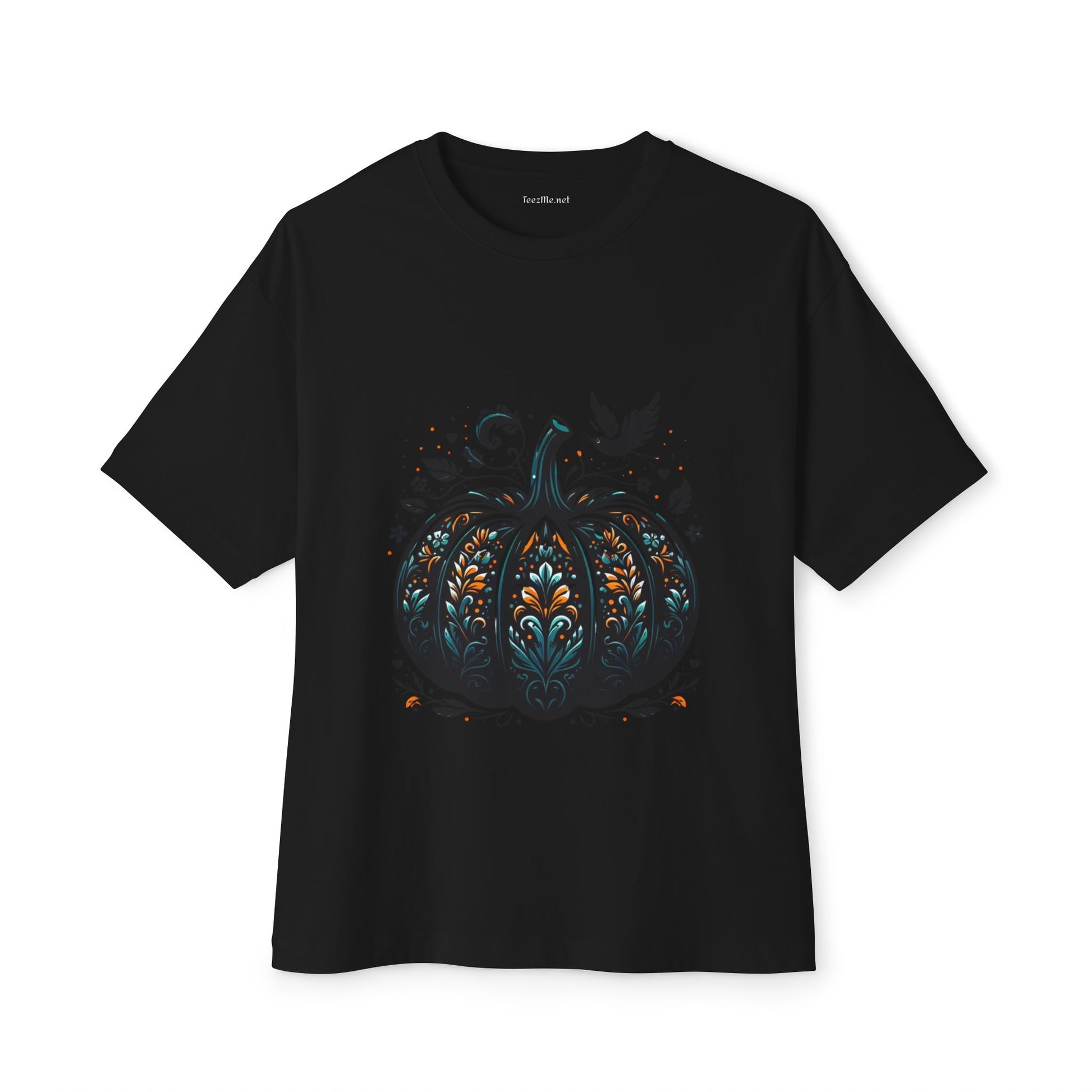 Goth Pumpkin2 - Unisex Oversized Boxy Tee