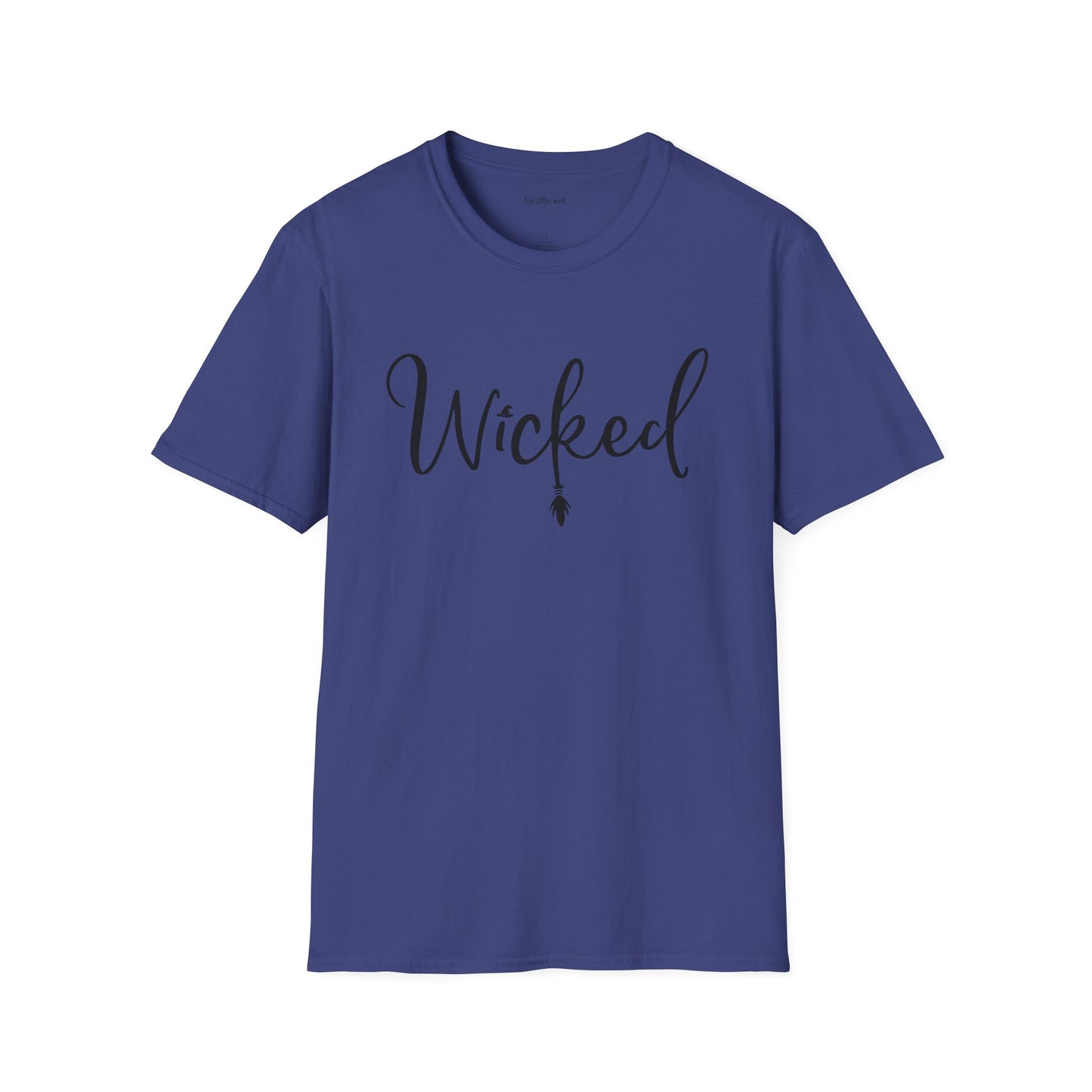 Wicked (black) Unisex SoftStyle T-Shirt 100% Cotton Graphic