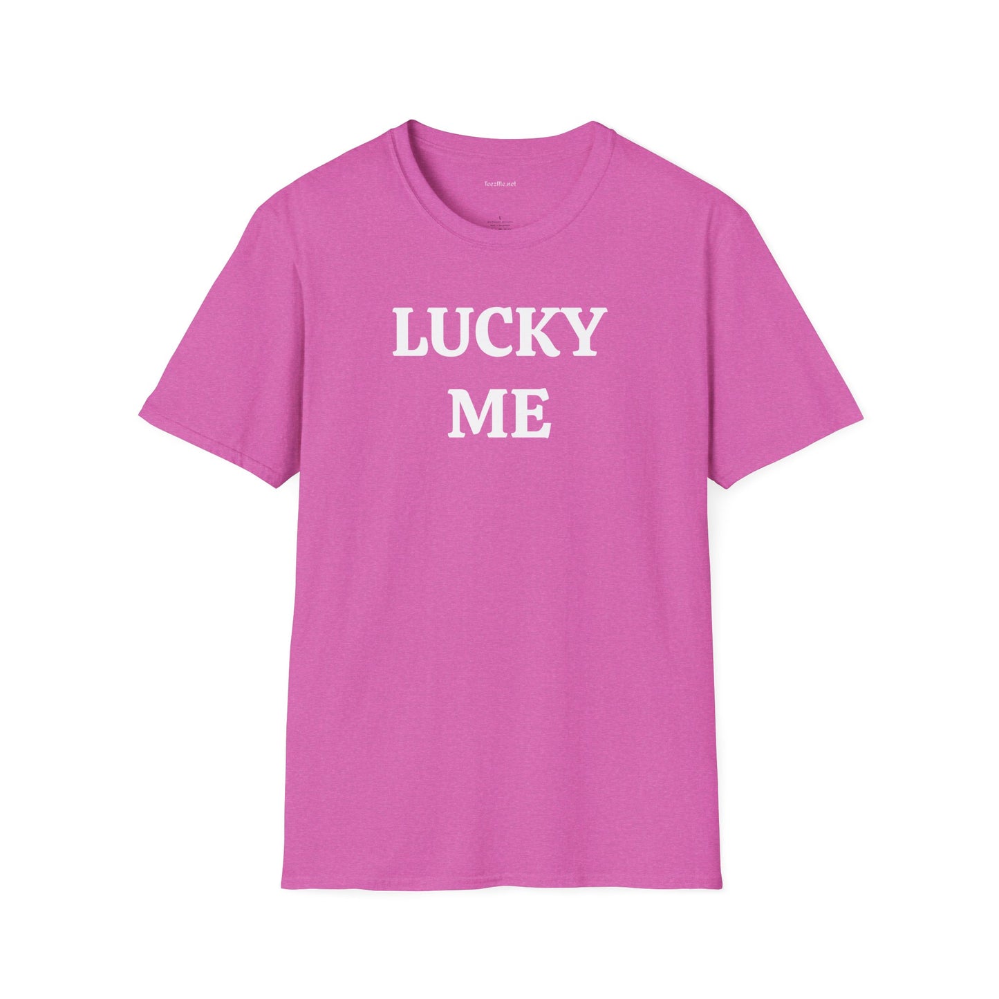 LUCKY ME - Unisex Softstyle T-Shirt 100% Cotton Graphic