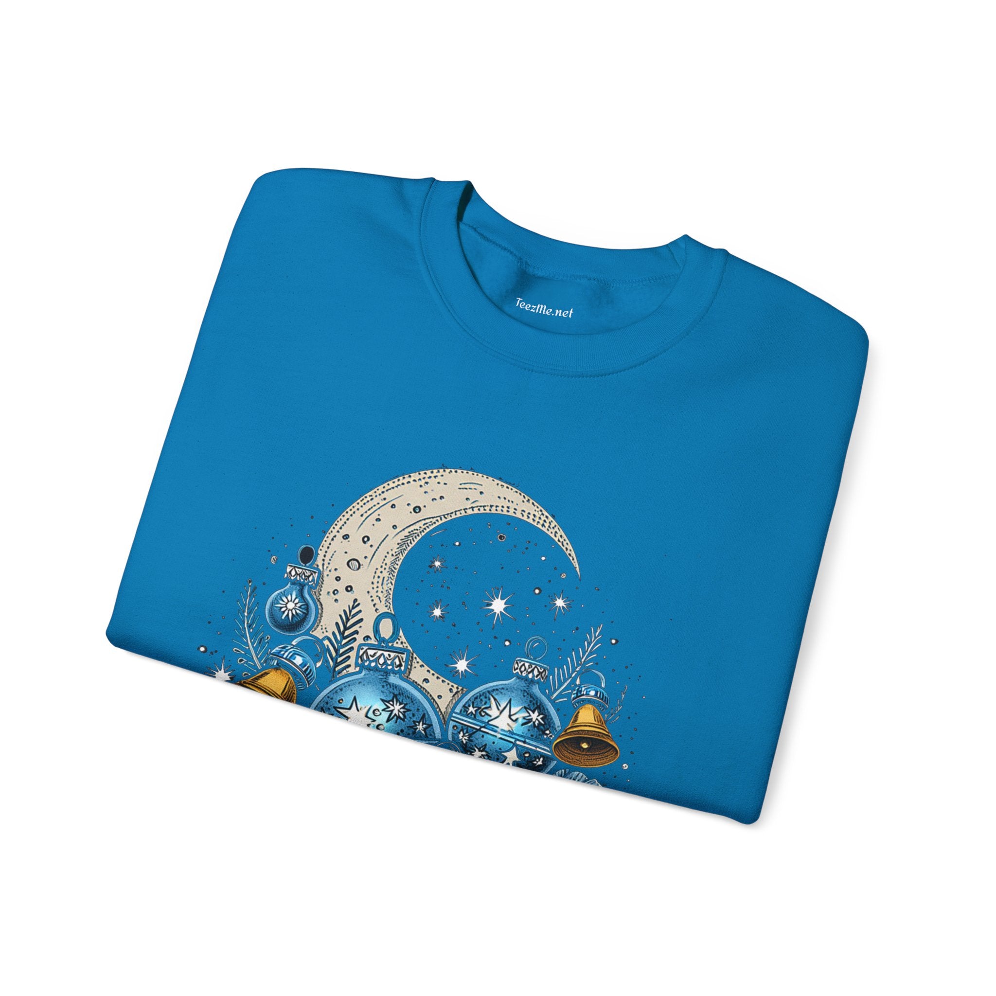 Moon with Ornaments 01 Unisex Heavy Blend™ Crewneck Sweatshirt