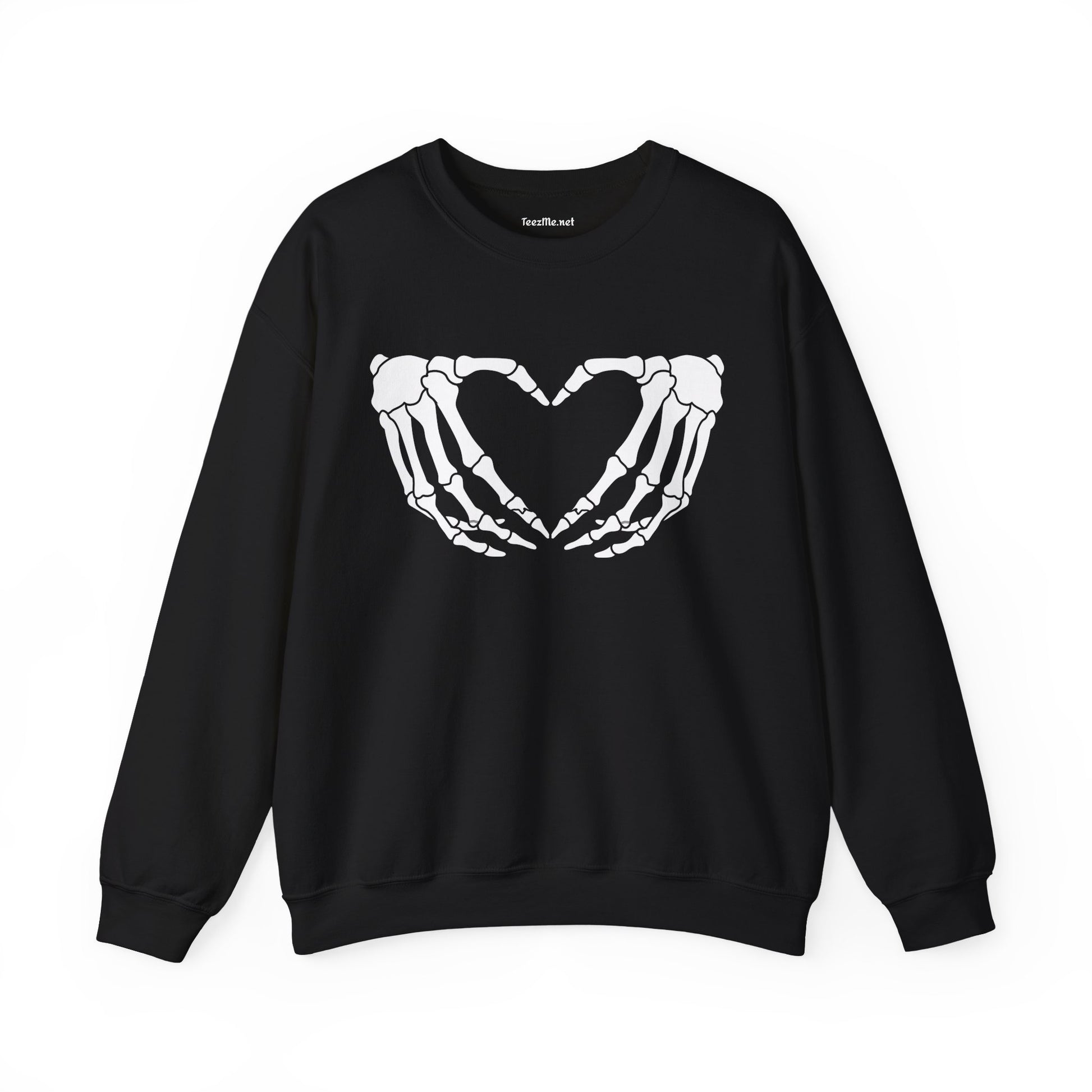 Skeleton Heart Hand Unisex Heavy Blend™ Crewneck Sweatshirt
