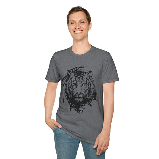 Tiger Spirit - Unisex Softstyle T-Shirt 100% Cotton Graphic