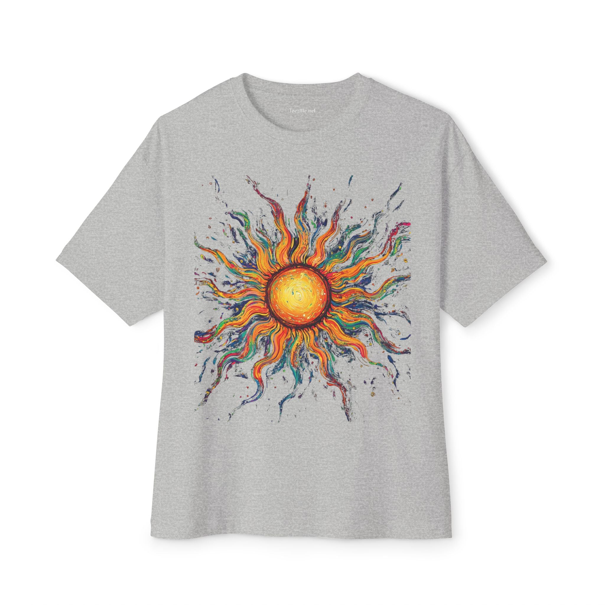 Trippy Sun BOHO - Unisex Oversized Tee