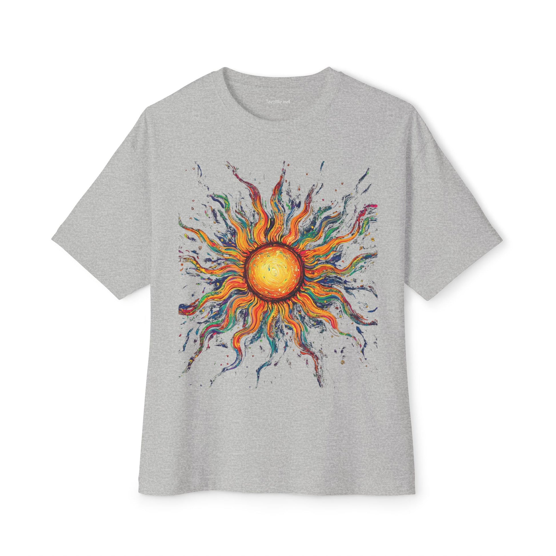 Trippy Sun BOHO - Unisex Oversized Tee
