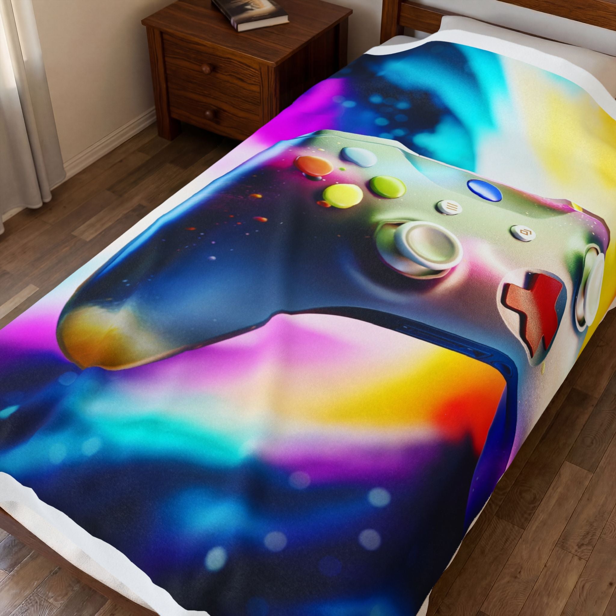 Video Game Velveteen Plush Blanket