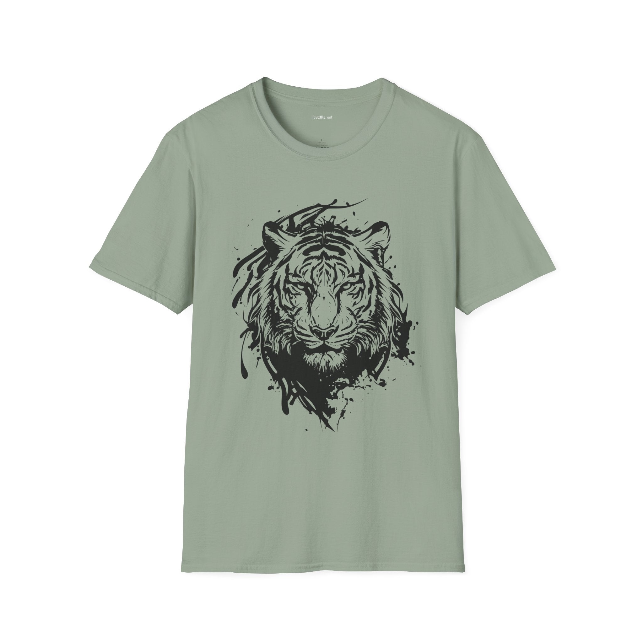 Tiger Spirit - Unisex Softstyle T-Shirt 100% Cotton Graphic