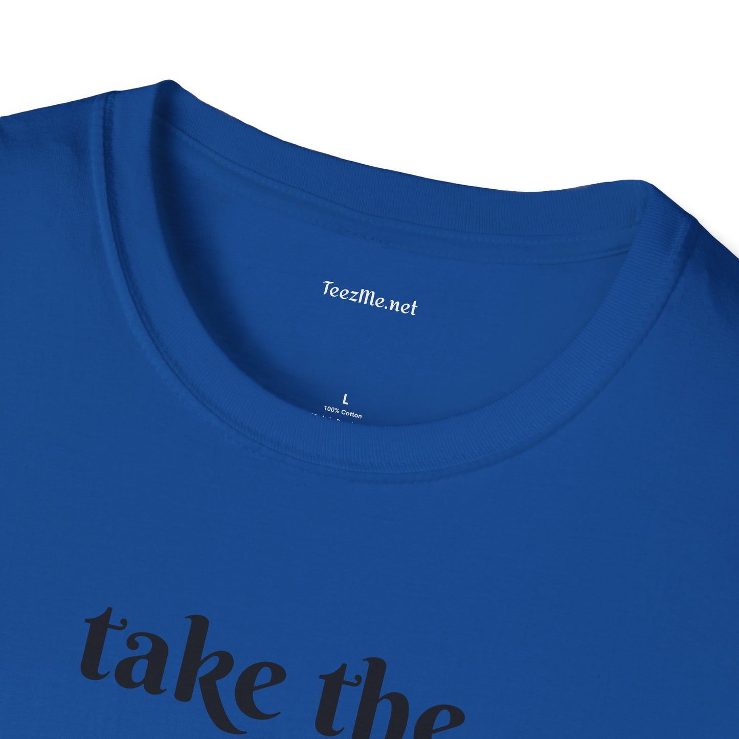 Take the scenic route- Unisex Softstyle T-Shirt 100% Cotton Graphic