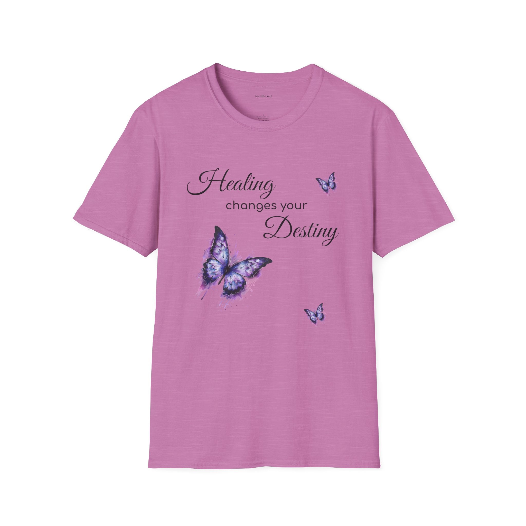 Healing changes your Destiny Unisex Softstyle T-Shirt 100% Cotton Graphic