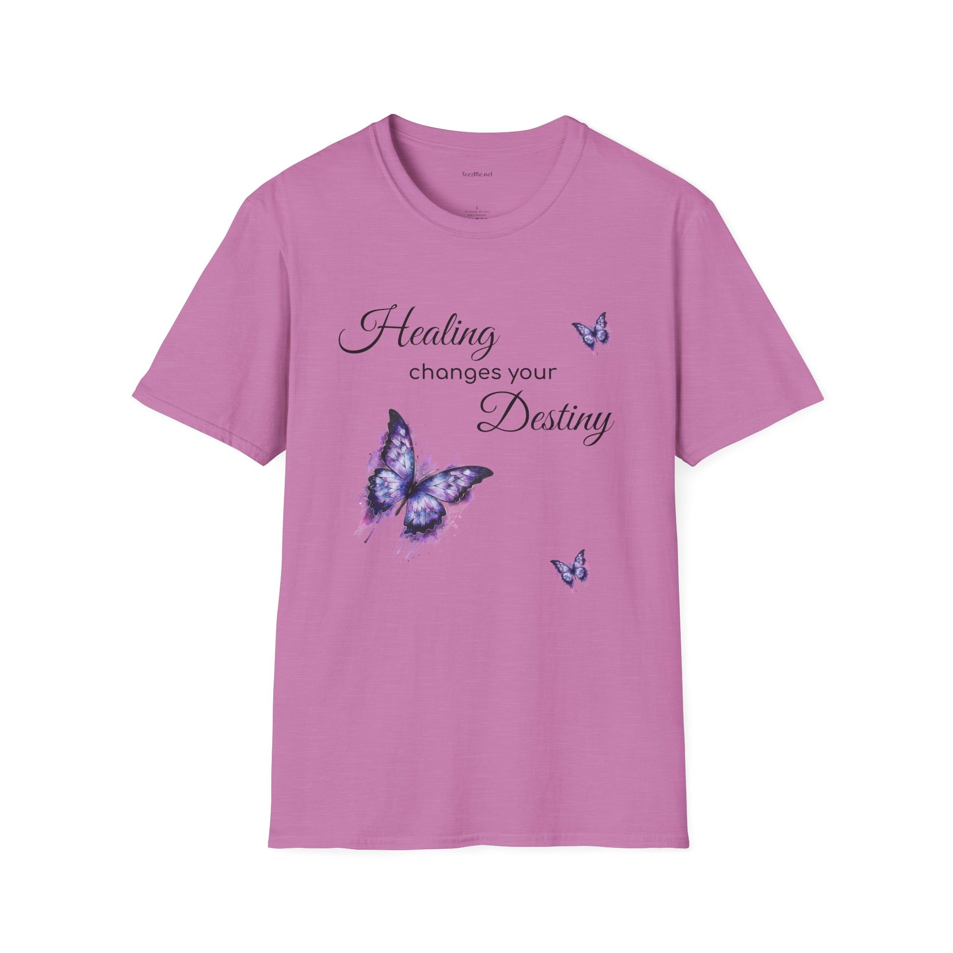 Healing changes your Destiny Unisex Softstyle T-Shirt 100% Cotton Graphic