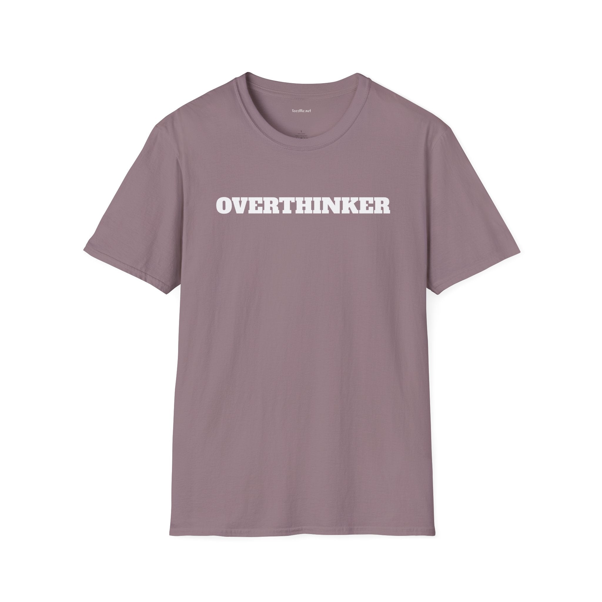 OVERTHINKER - Unisex Softstyle T-Shirt 100% Cotton Graphic