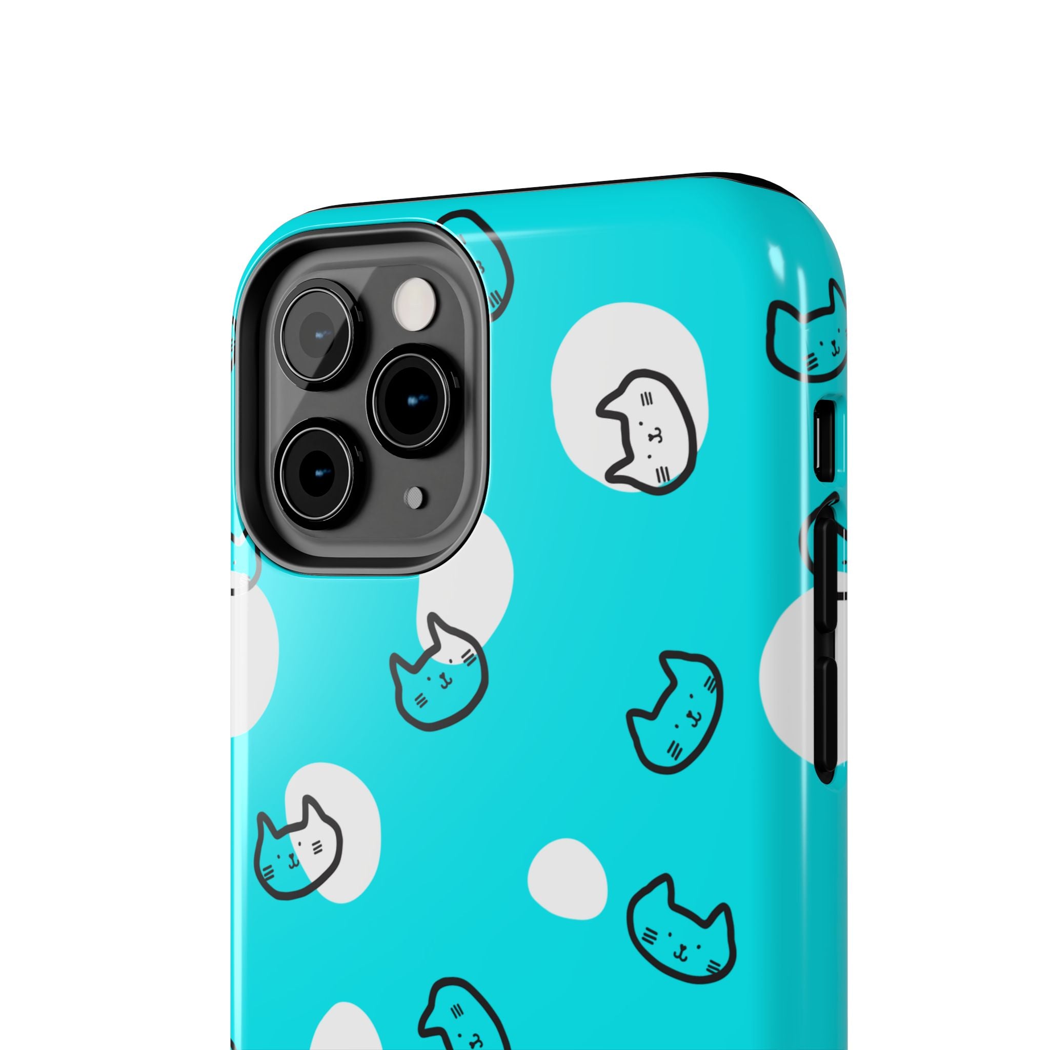 Cute Cat Pattern Cell Phone Case Tough Phone Cases
