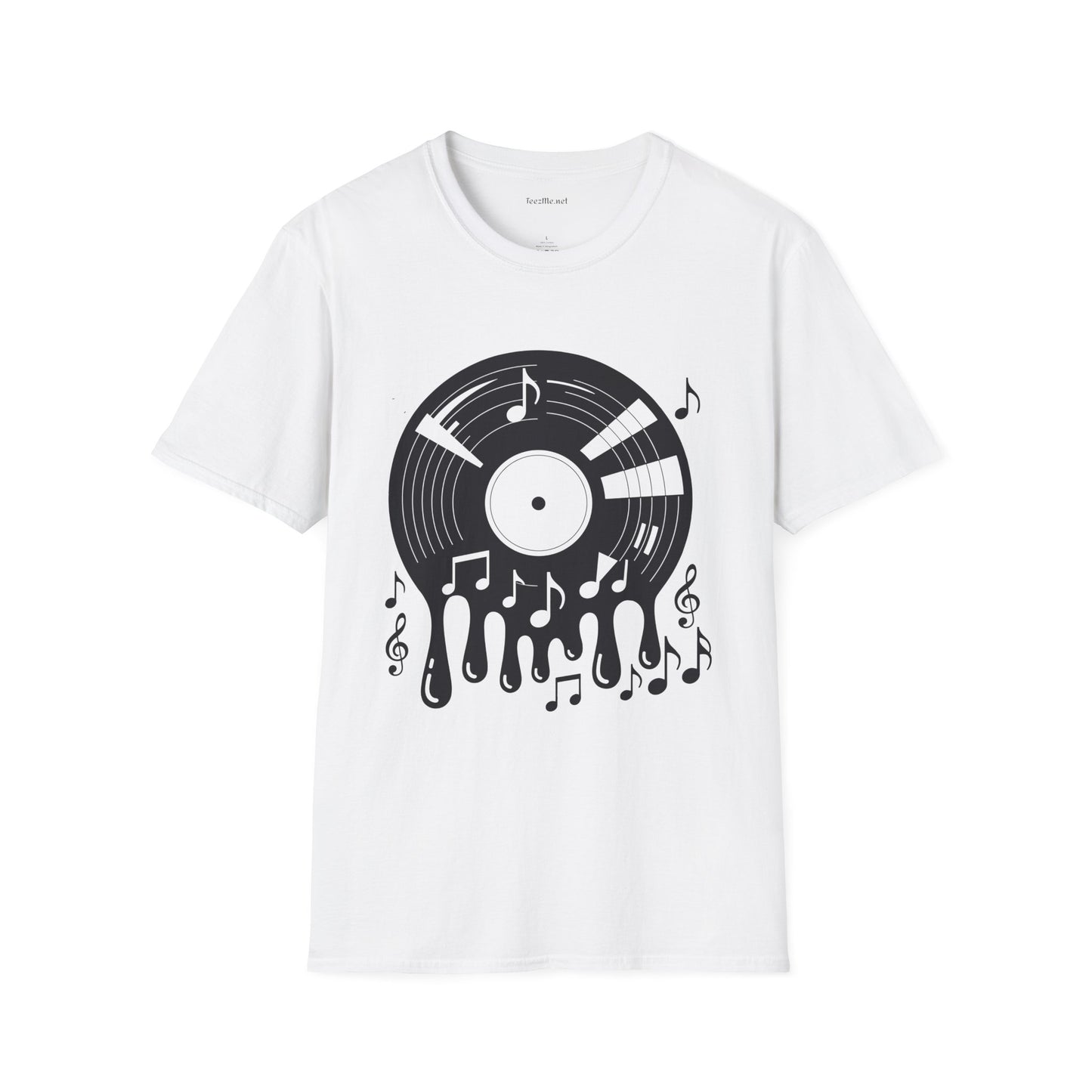 Spinning Vinyl Unisex Softstyle T-Shirt 100% Cotton Graphic