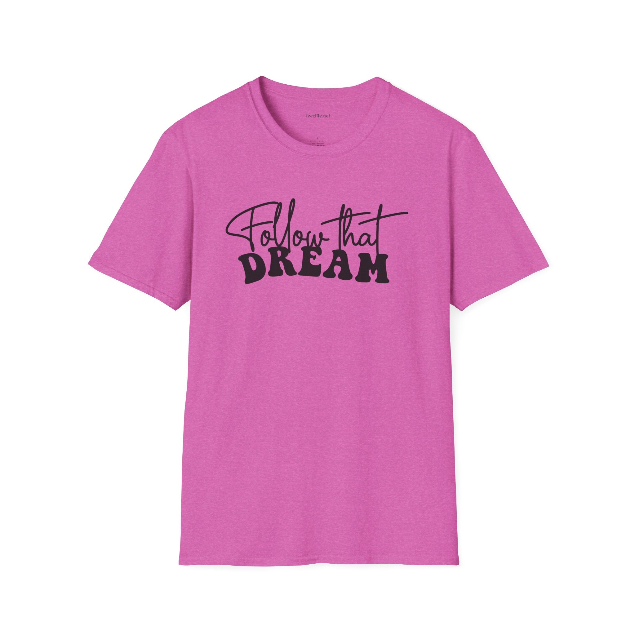 Follow that Dream Unisex Softstyle T-Shirt 100% Cotton Graphic