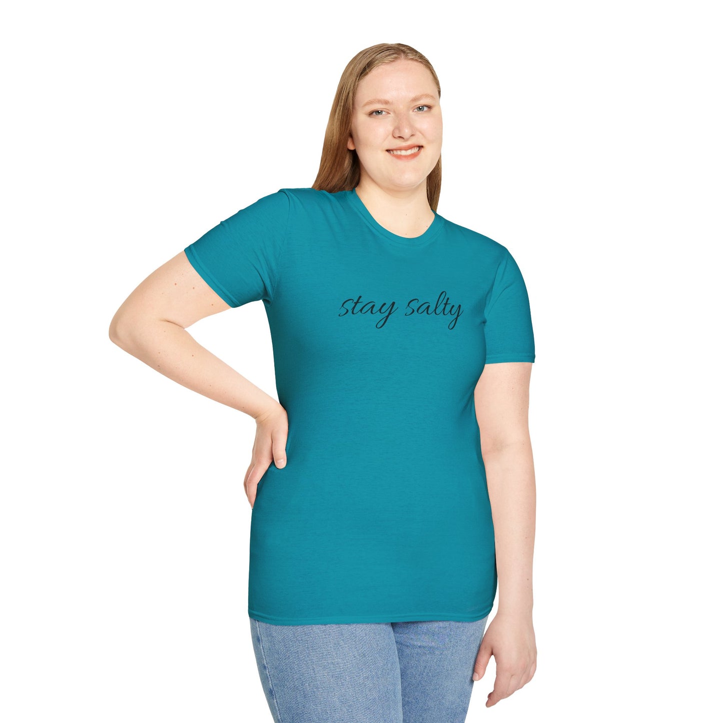 Stay salty - Unisex Softstyle T-Shirt 100% Cotton Graphic beach life