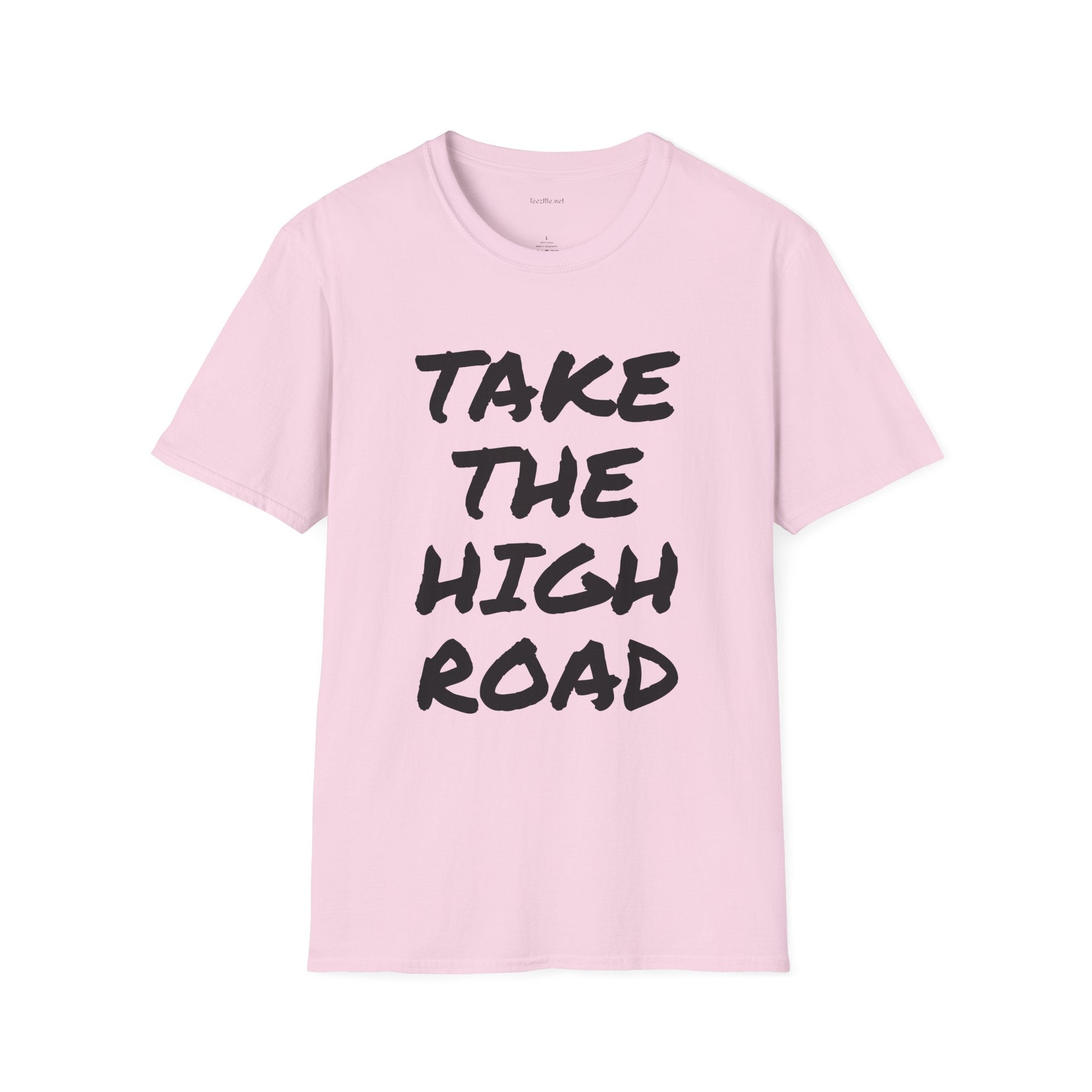 Take the High Road - Unisex Softstyle T-Shirt 100% Cotton Graphic