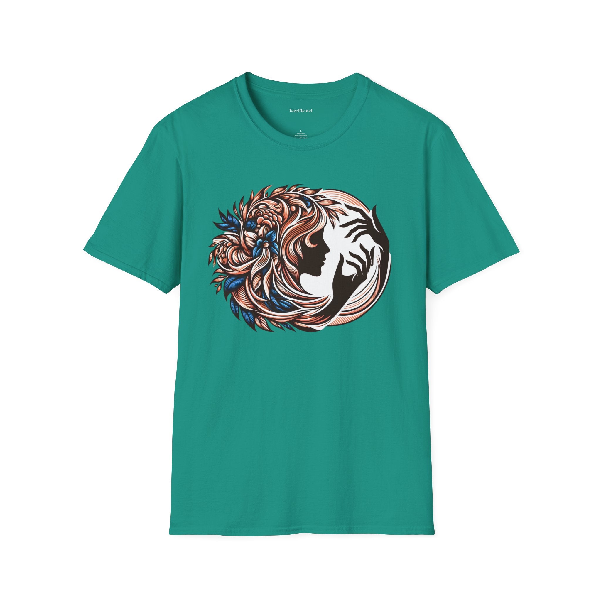 Transformation Woman 01  Unisex Softstyle T-Shirt 100% Cotton Graphic