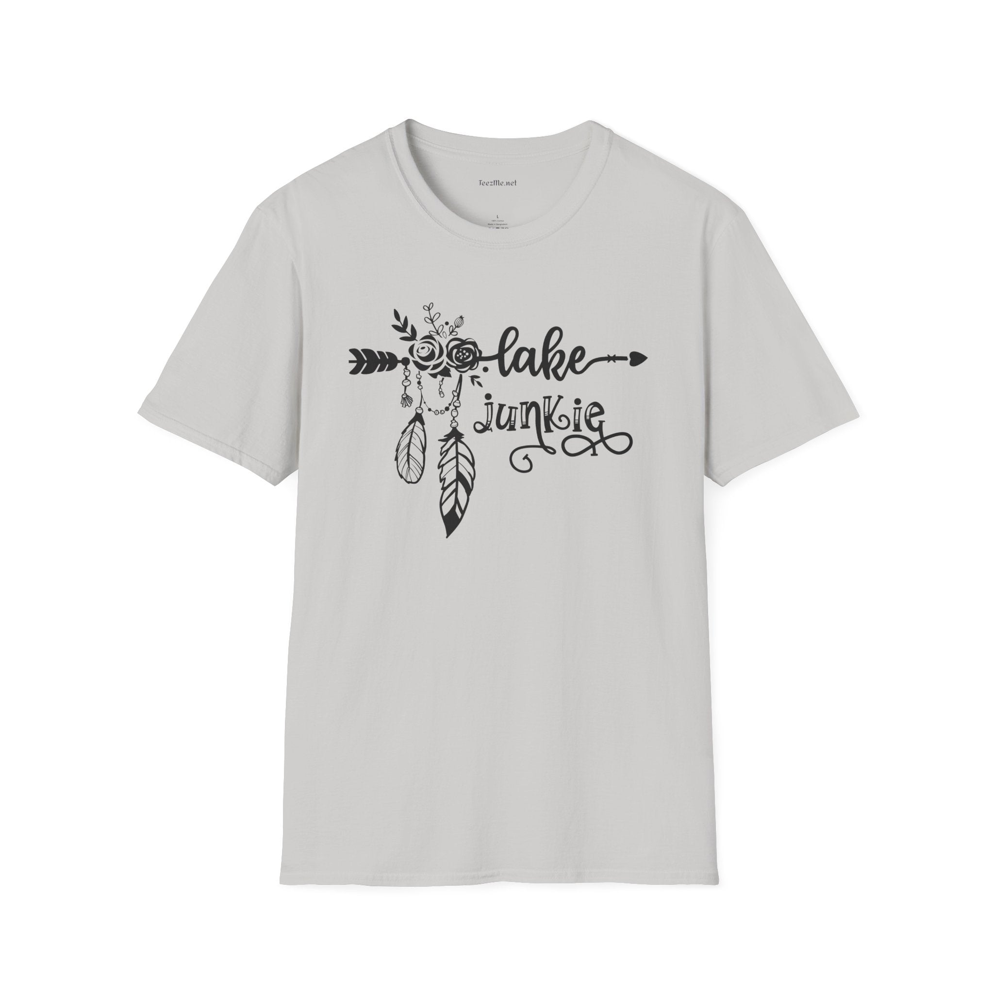 Lake Junkie Unisex Softstyle T-Shirt 100% Cotton Graphic