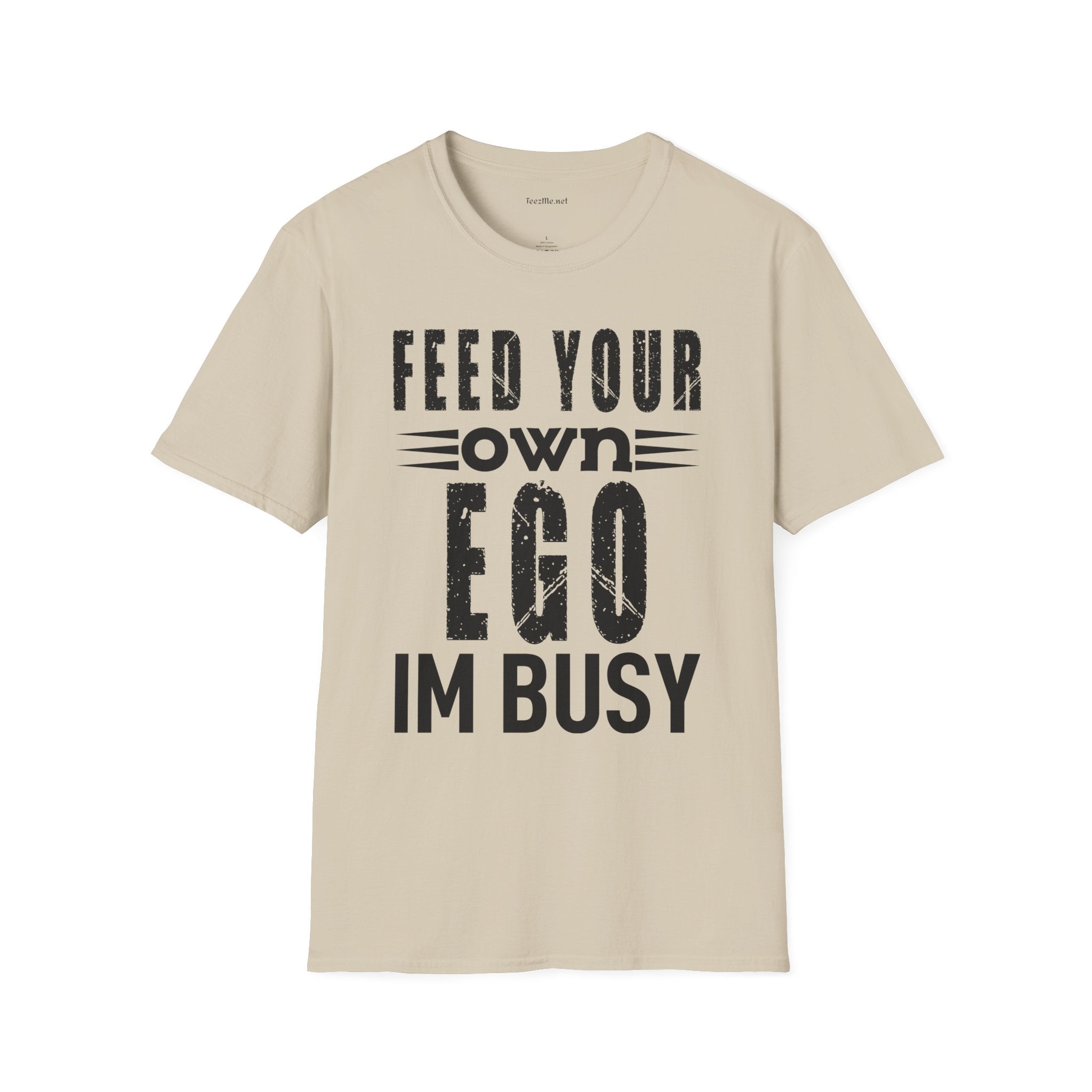 Feed Your Own EGO Unisex Softstyle T-Shirt 100% Cotton
