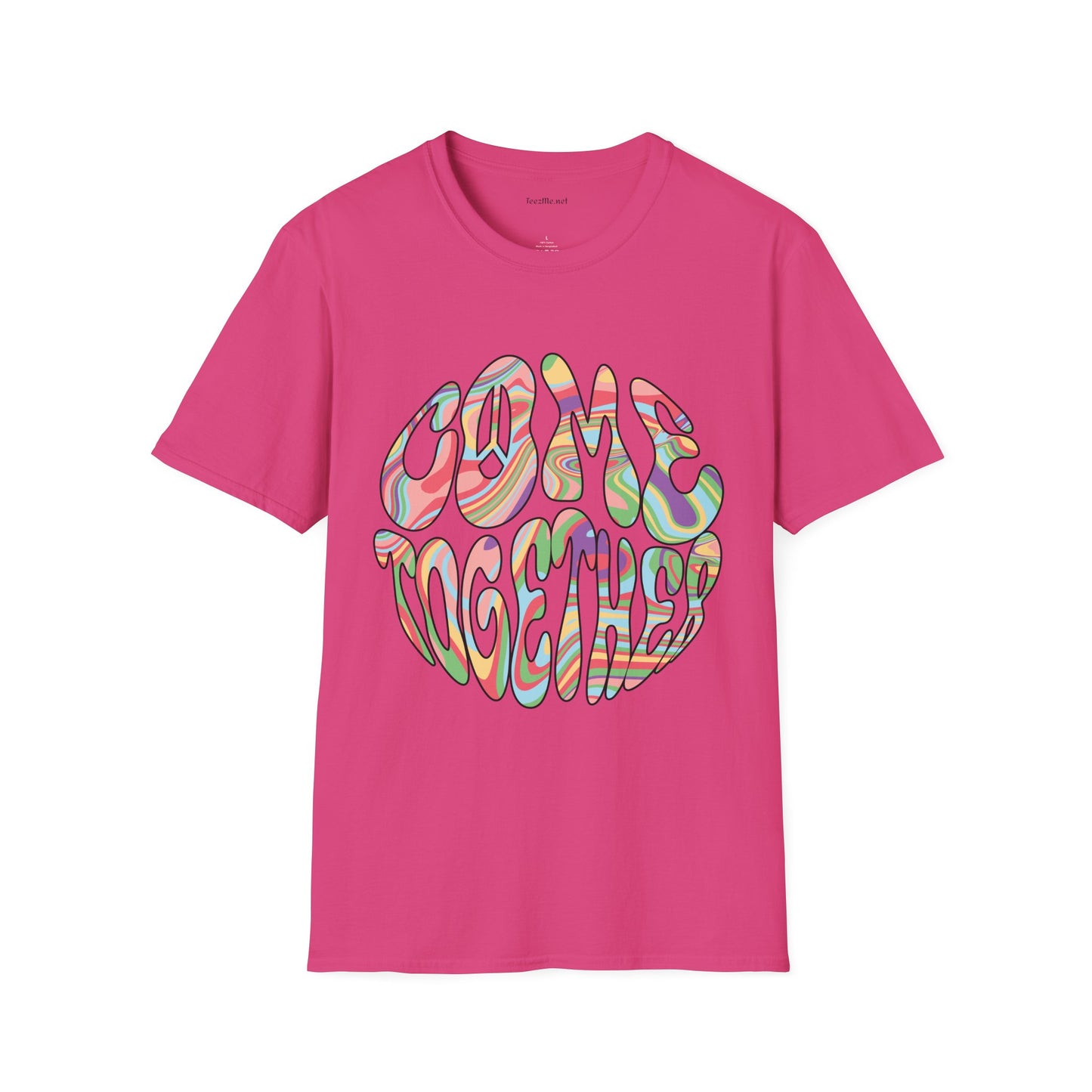 Come Together - Unisex Softstyle T-Shirt 100% Cotton Graphic