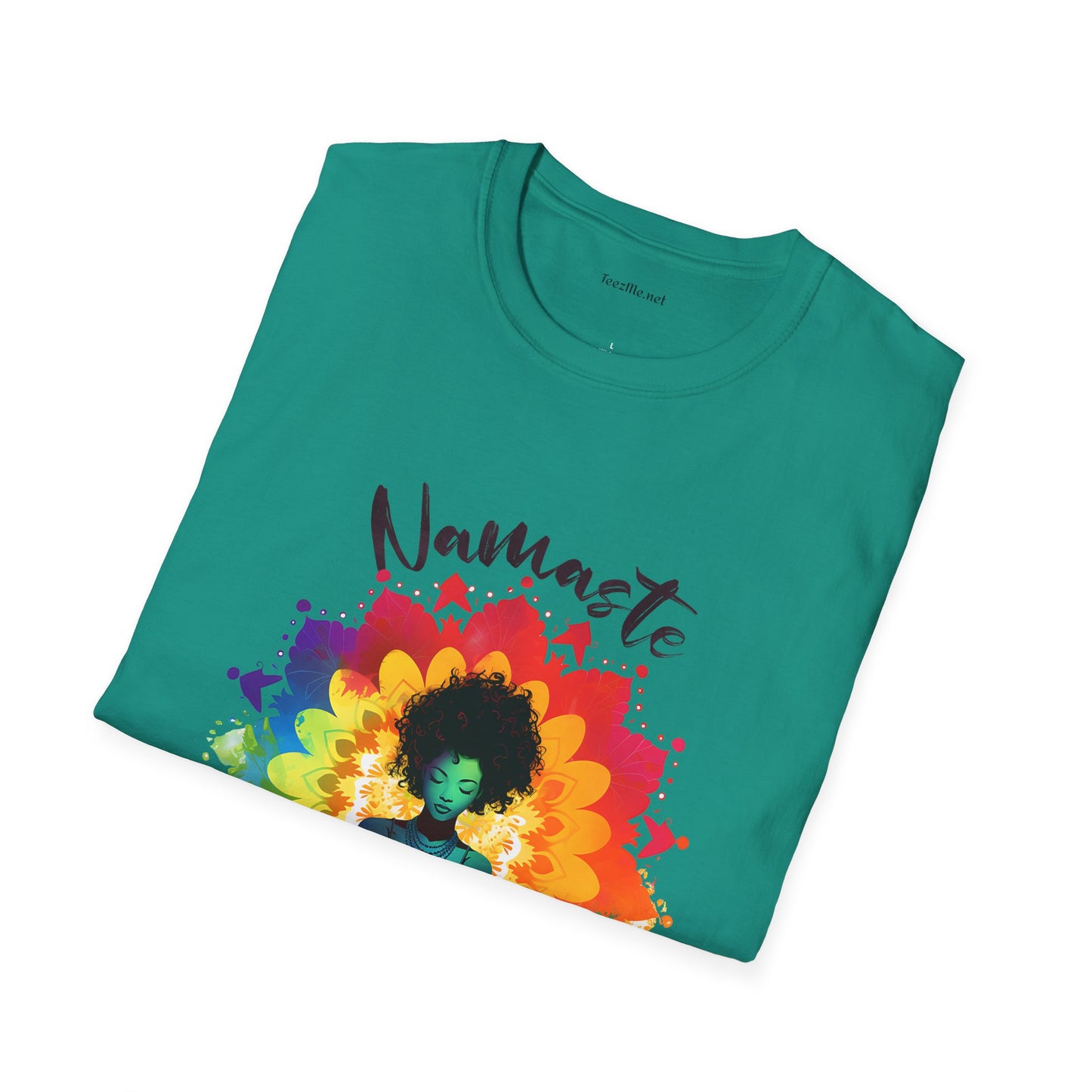 Namaste - Unisex Softstyle T-Shirt 100% Cotton Graphic