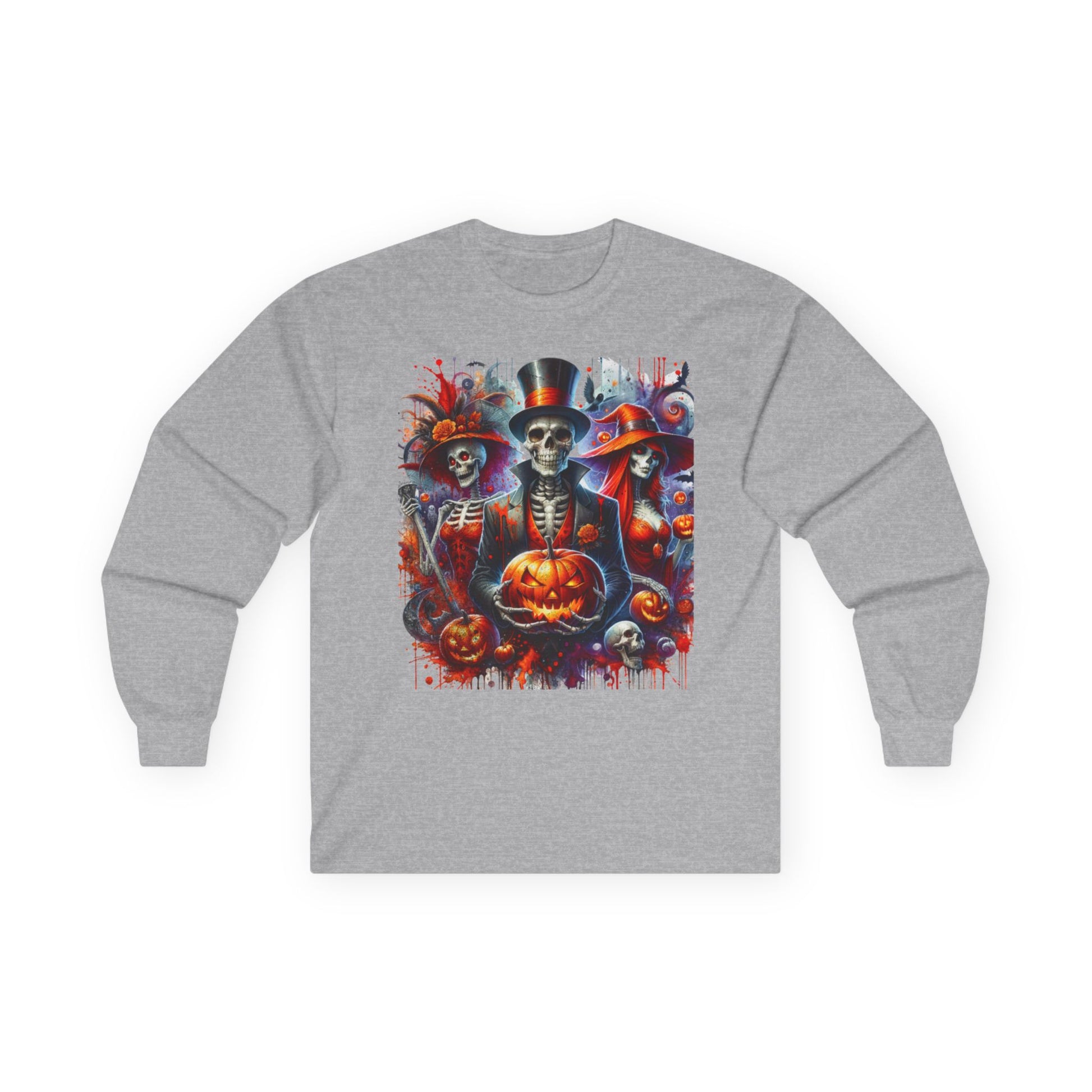 Halloween Skeletons 01 Unisex Ultra Cotton Long Sleeve Tee