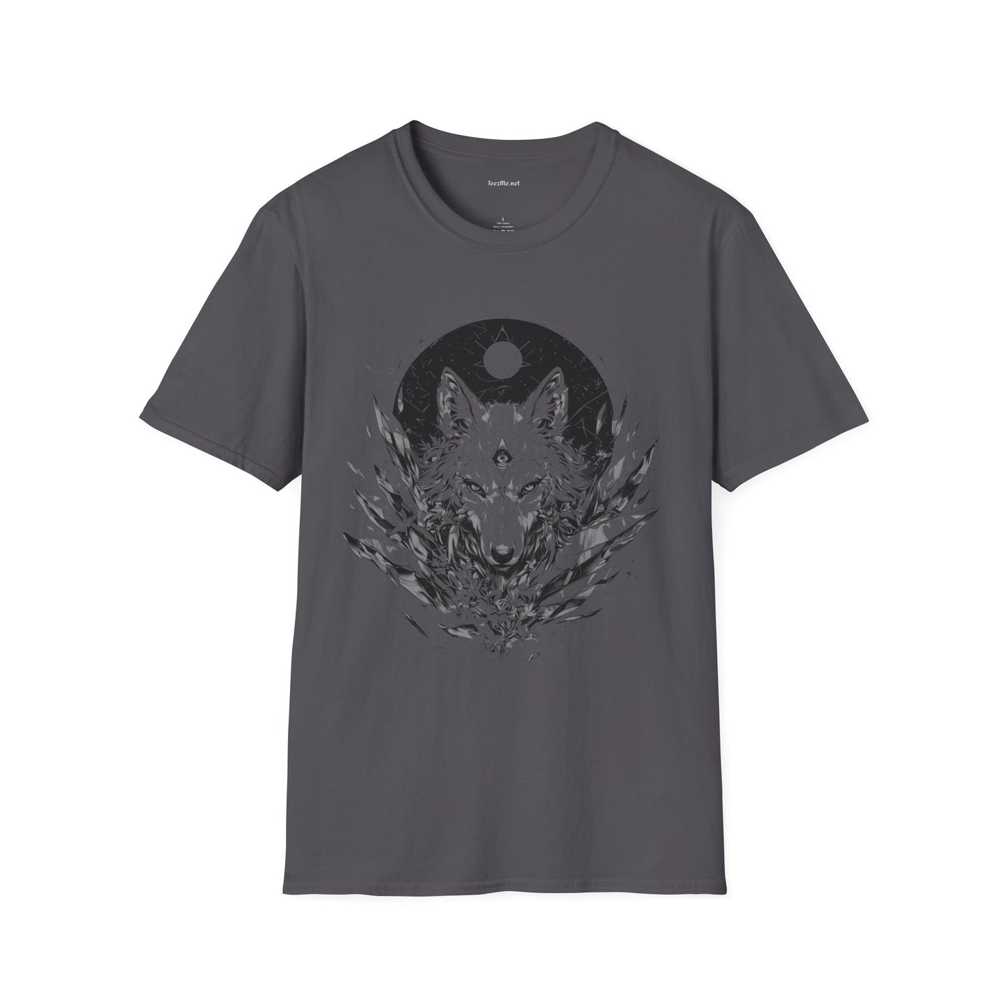 Wolf Spirit - Unisex Softstyle T-Shirt 100% Cotton Graphic