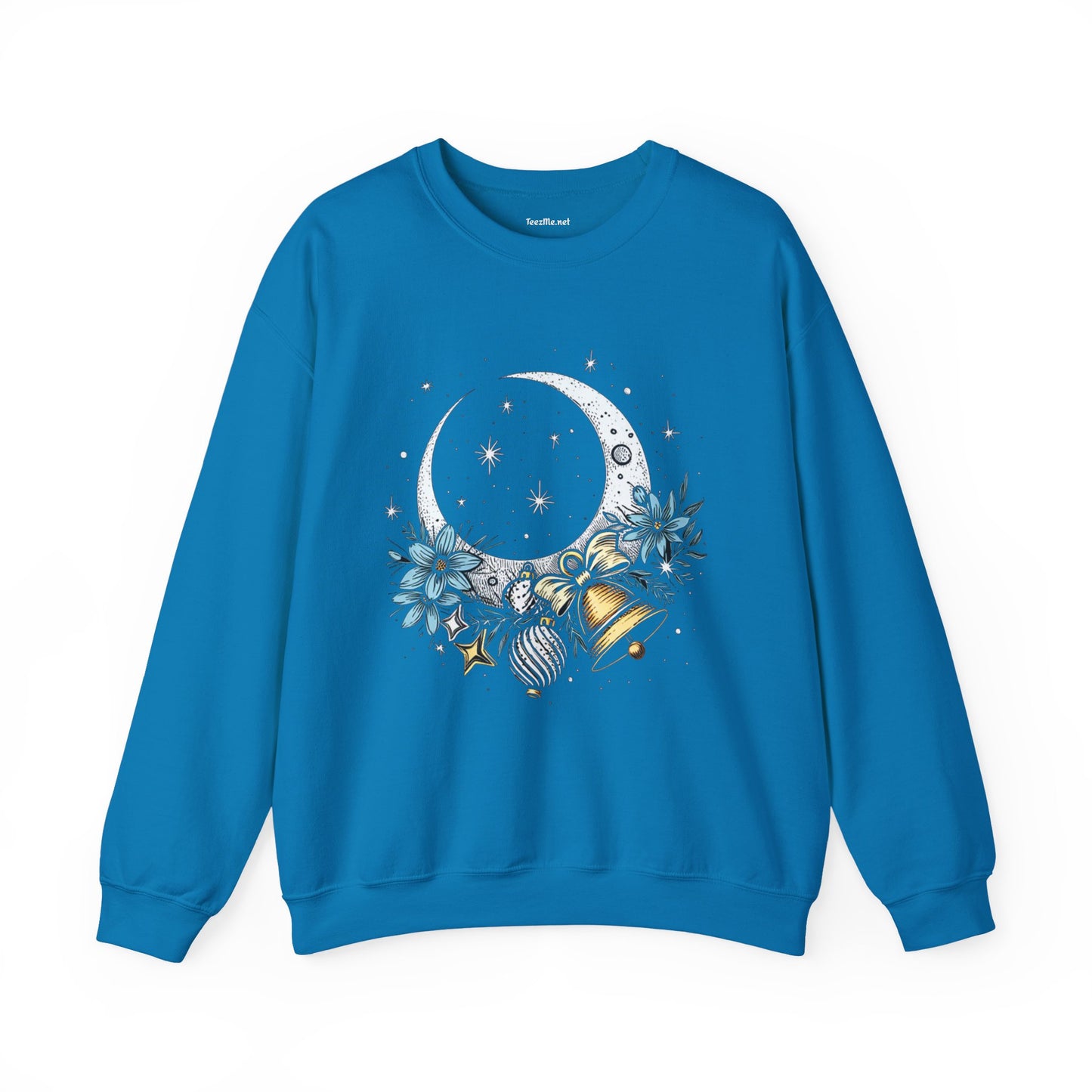 Moon with Ornaments 04 Unisex Heavy Blend™ Crewneck Sweatshirt