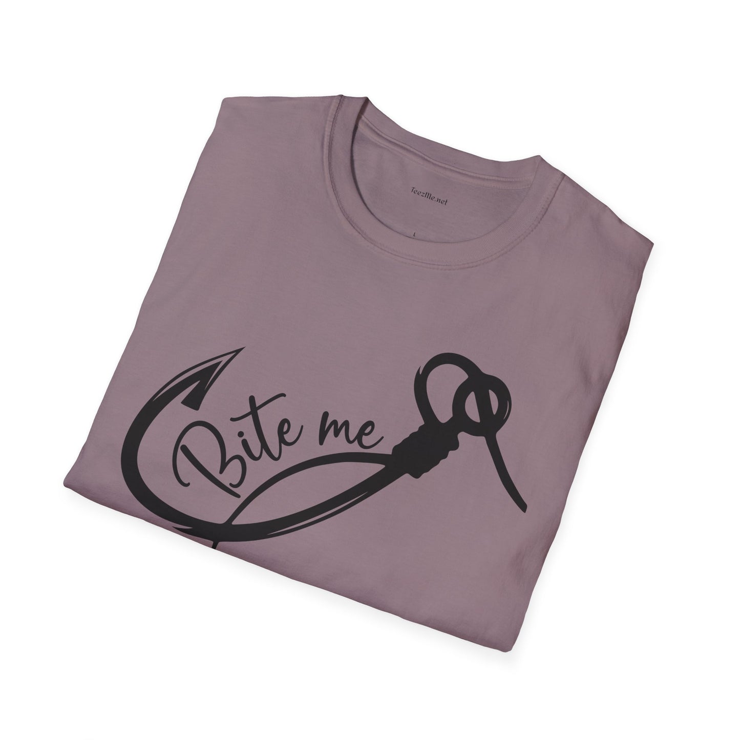 Bite Me  - Unisex Softstyle T-Shirt 100% Cotton Graphic