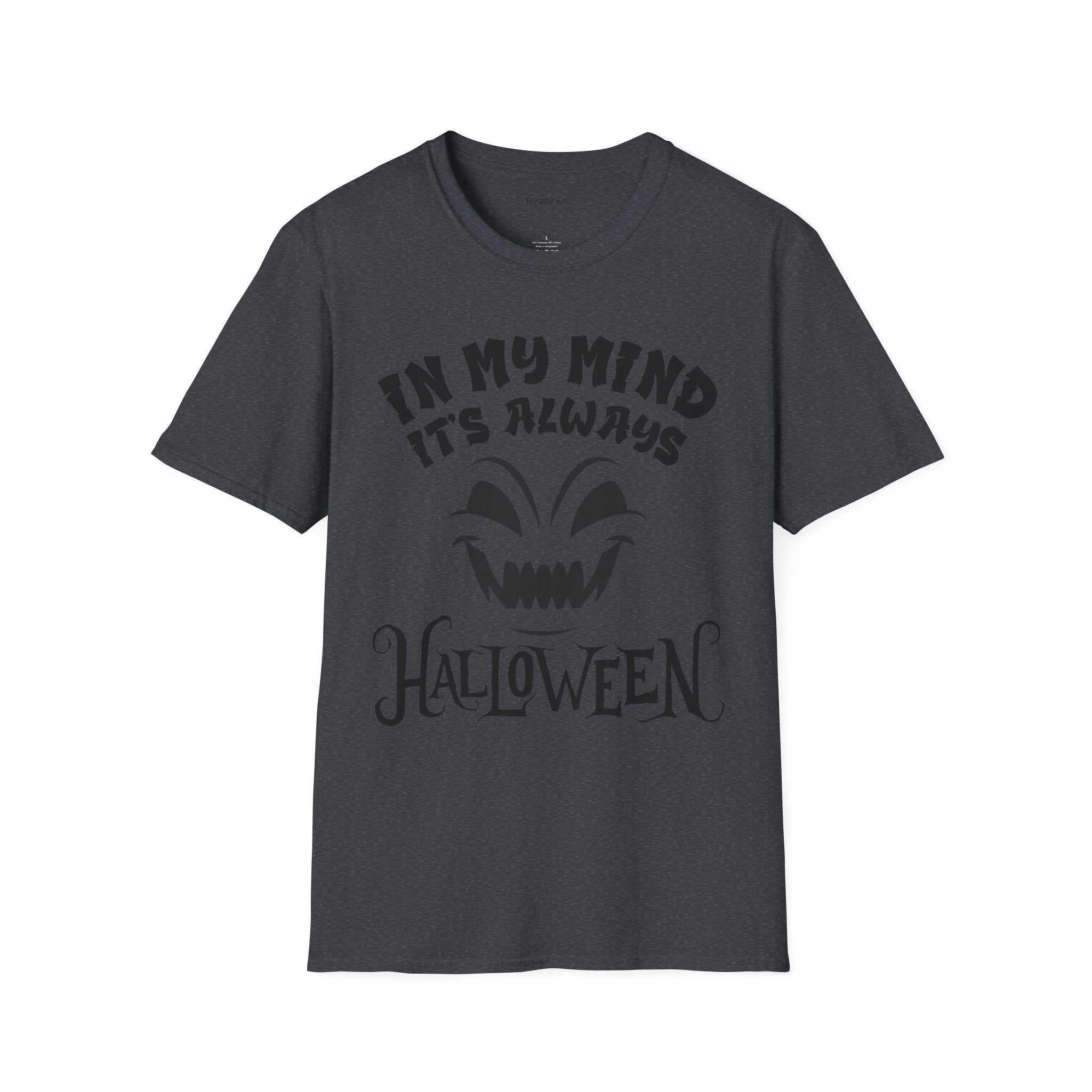 It's Always Halloween Unisex Softstyle T-Shirt 100% Cotton