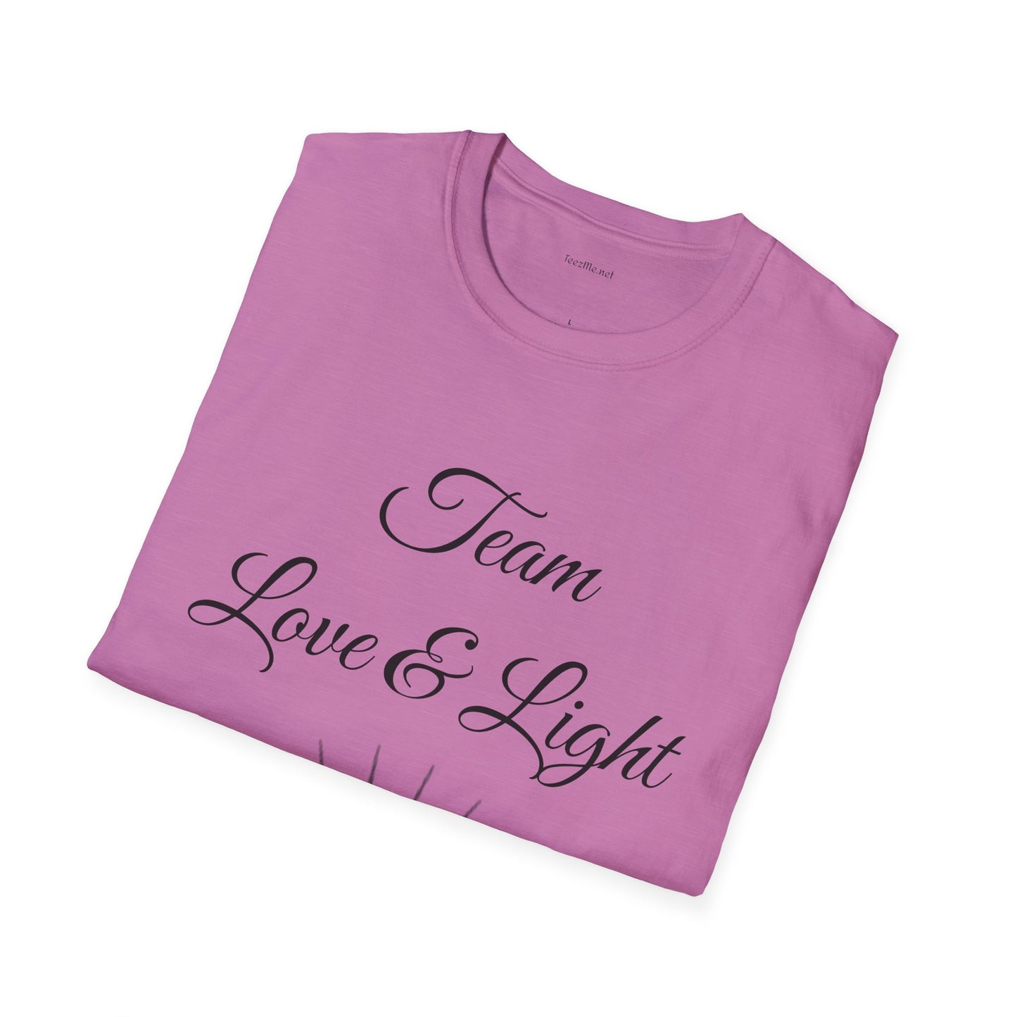 Team Love & Light - Unisex Softstyle T-Shirt 100% Cotton Graphic