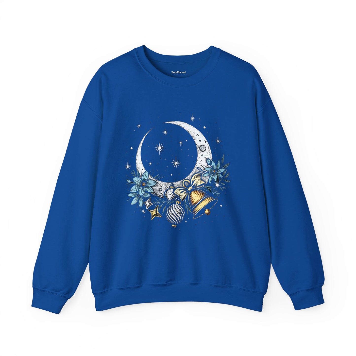 Moon with Ornaments 04 Unisex Heavy Blend™ Crewneck Sweatshirt